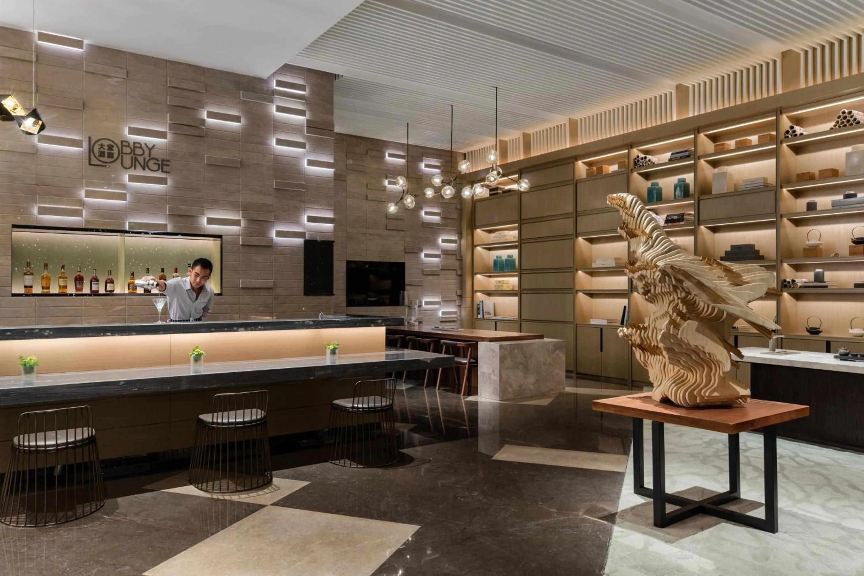 Lobby or reception in Courtyard by Marriott Shunde Longjiang