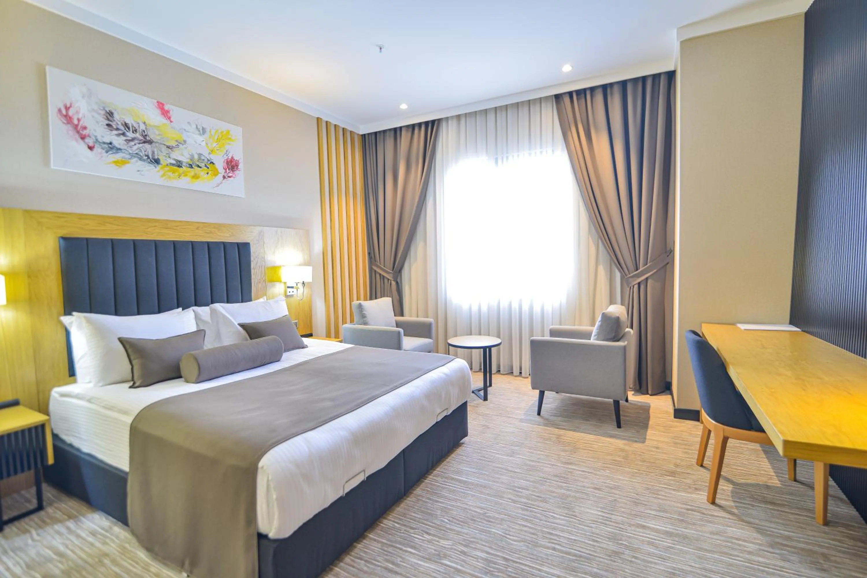 Bed in SERENİTY COMFORT Hotel