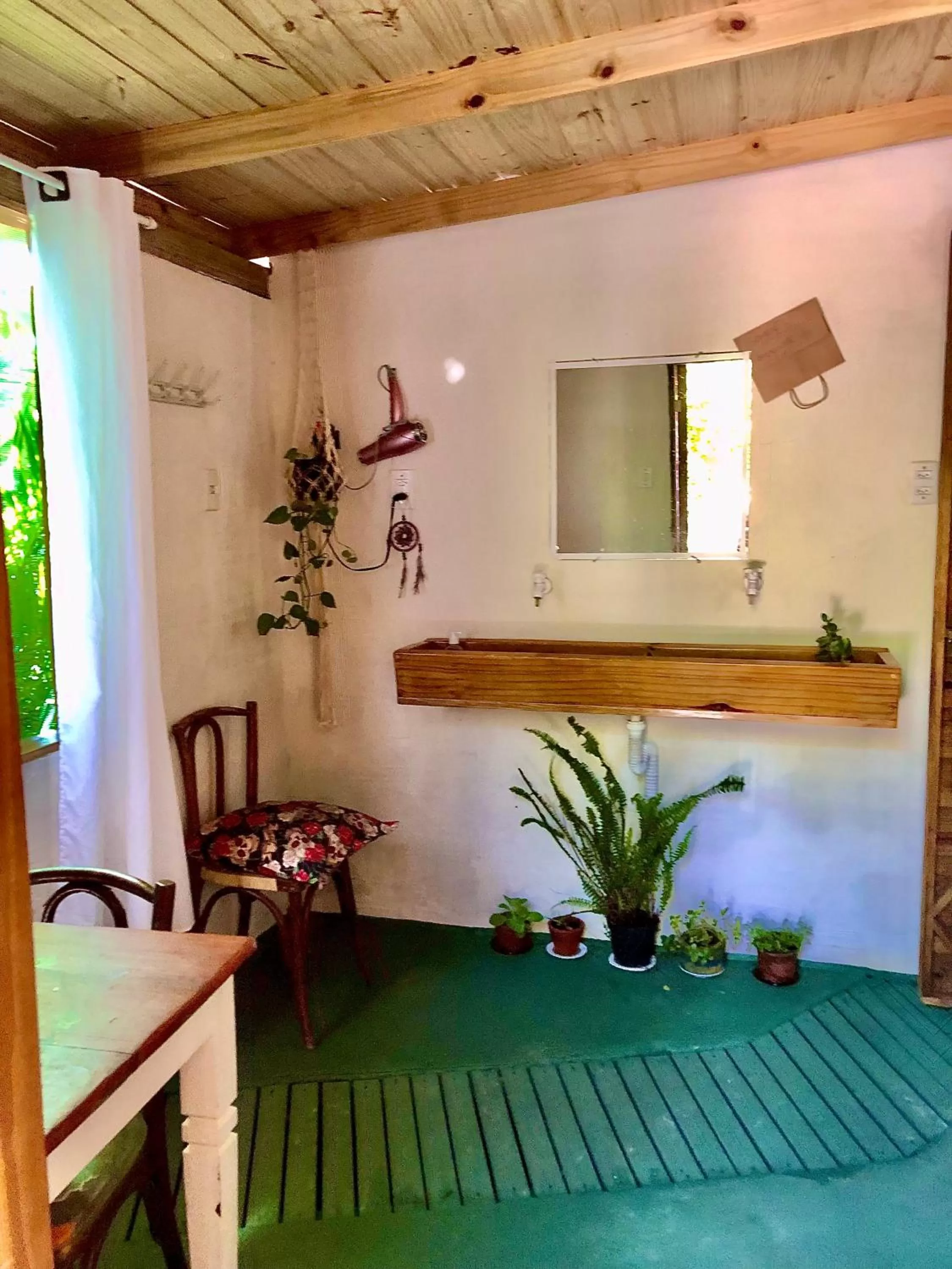 Bathroom in Mandala Camping Pousada