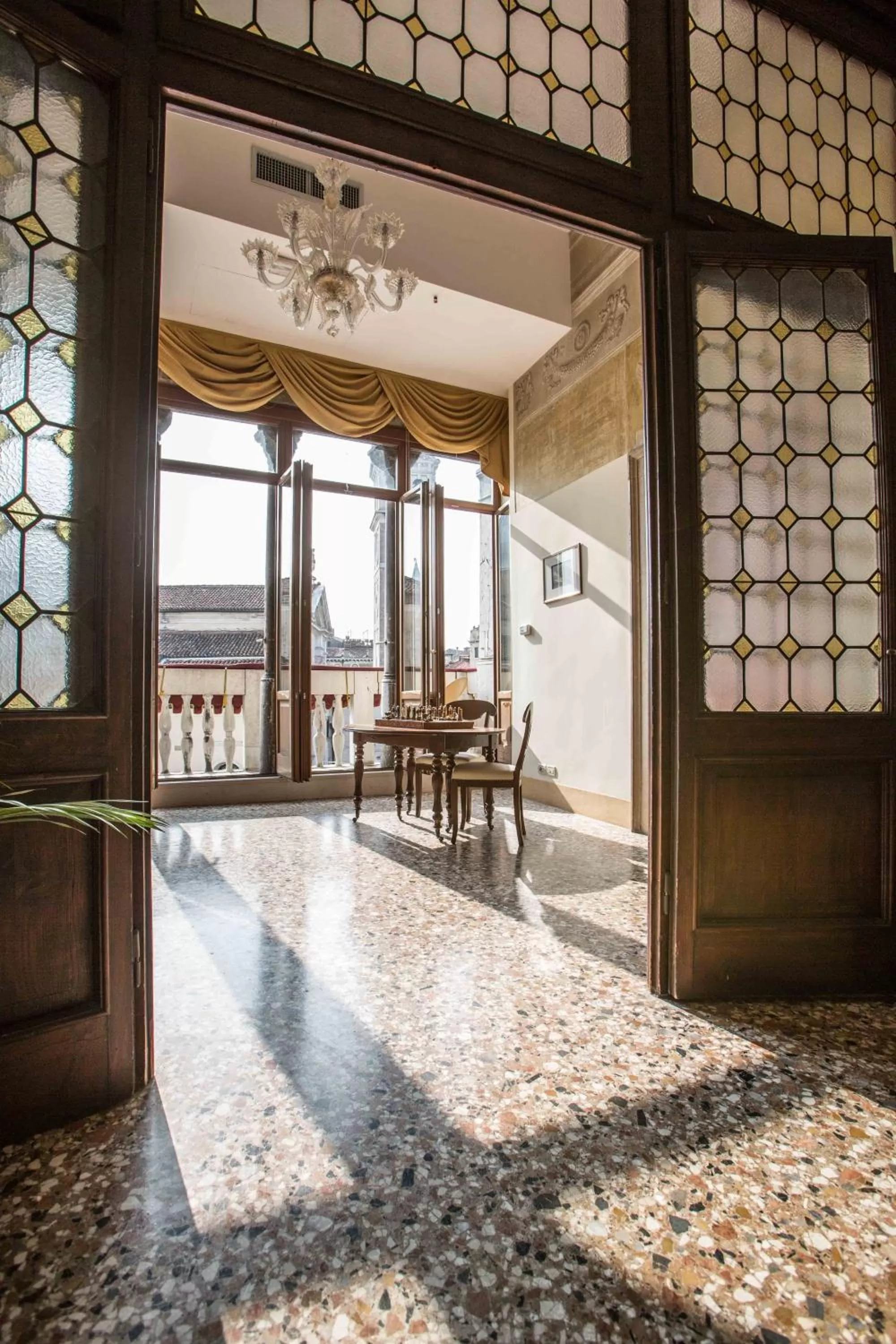 Patio in Hotel Palazzo Vitturi