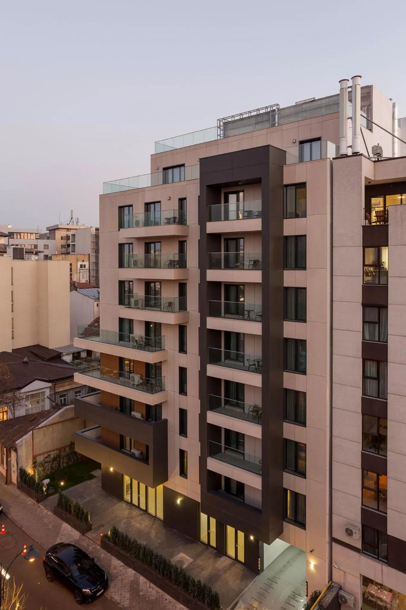 Property building in Athina Suites Hotel