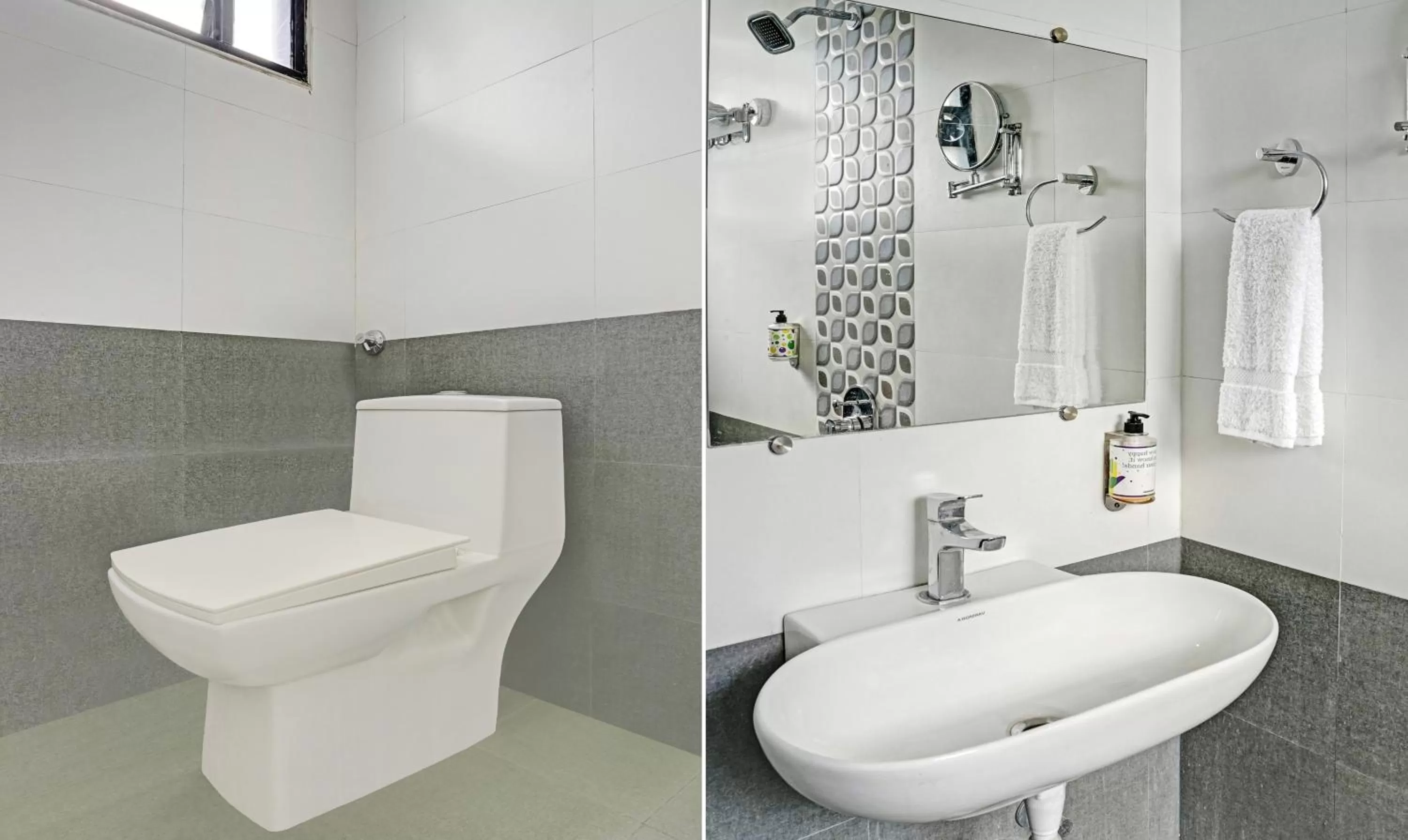 Bathroom in Treebo Varsha Palace