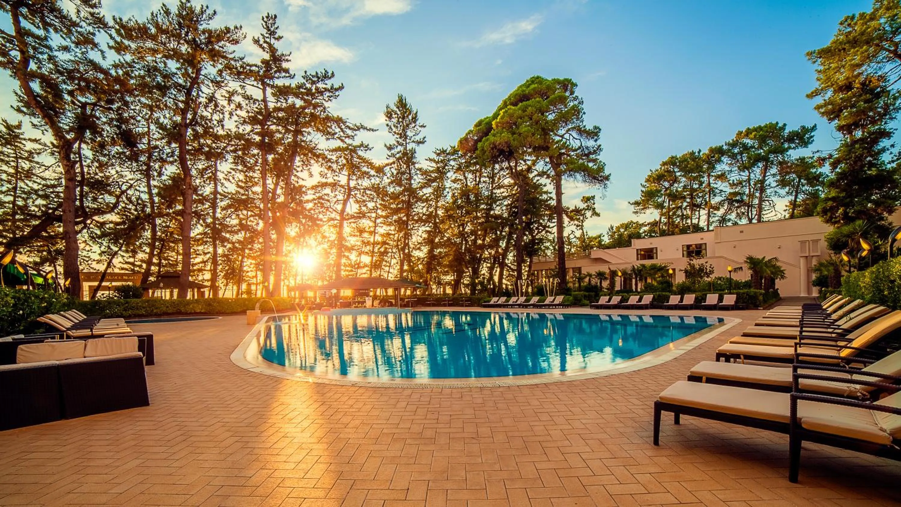 Swimming pool in Kobuleti Georgia Palace Hotel & Spa