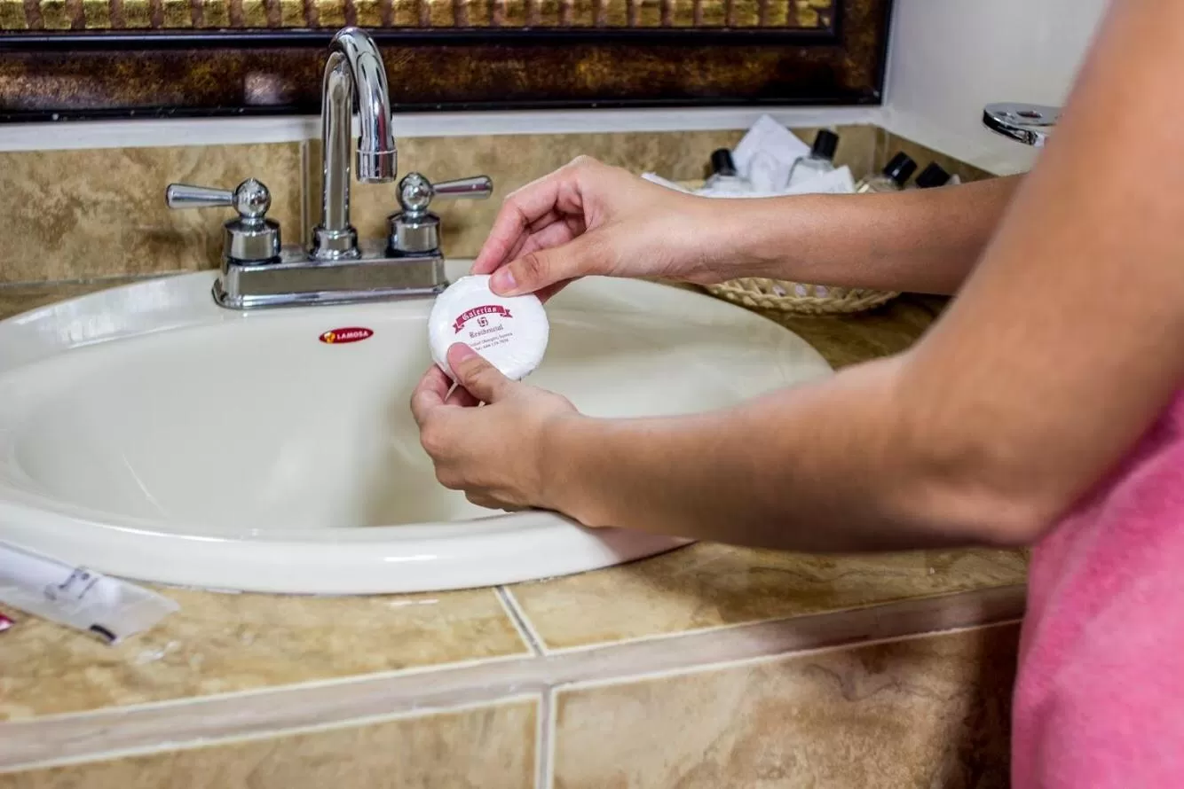 Bathroom in Gran Hotel Residencial Galerias