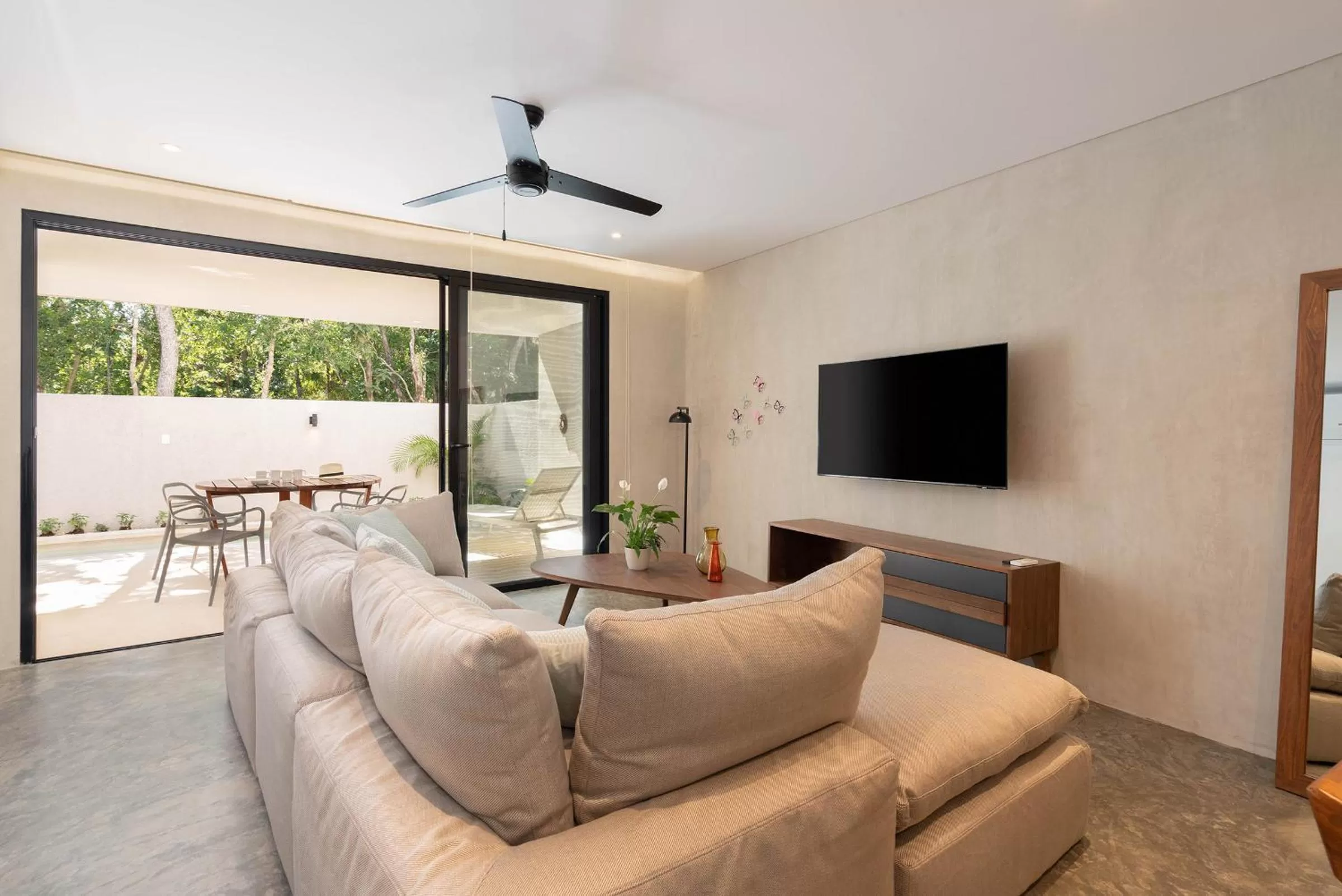 TV and multimedia in Suites at TreeTops Tulum