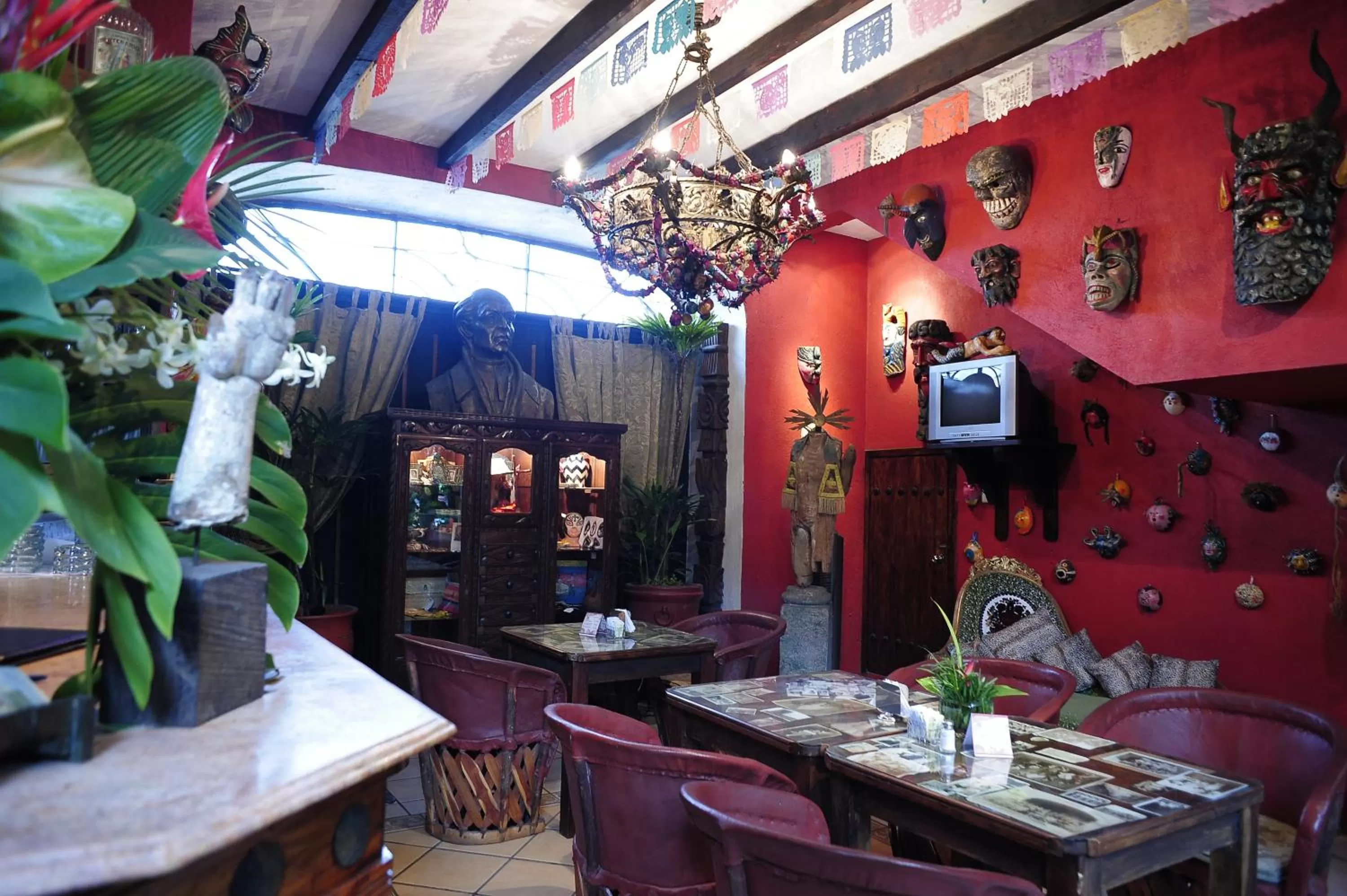 Restaurant/places to eat in Hotel Boutique Casona Maya Mexicana