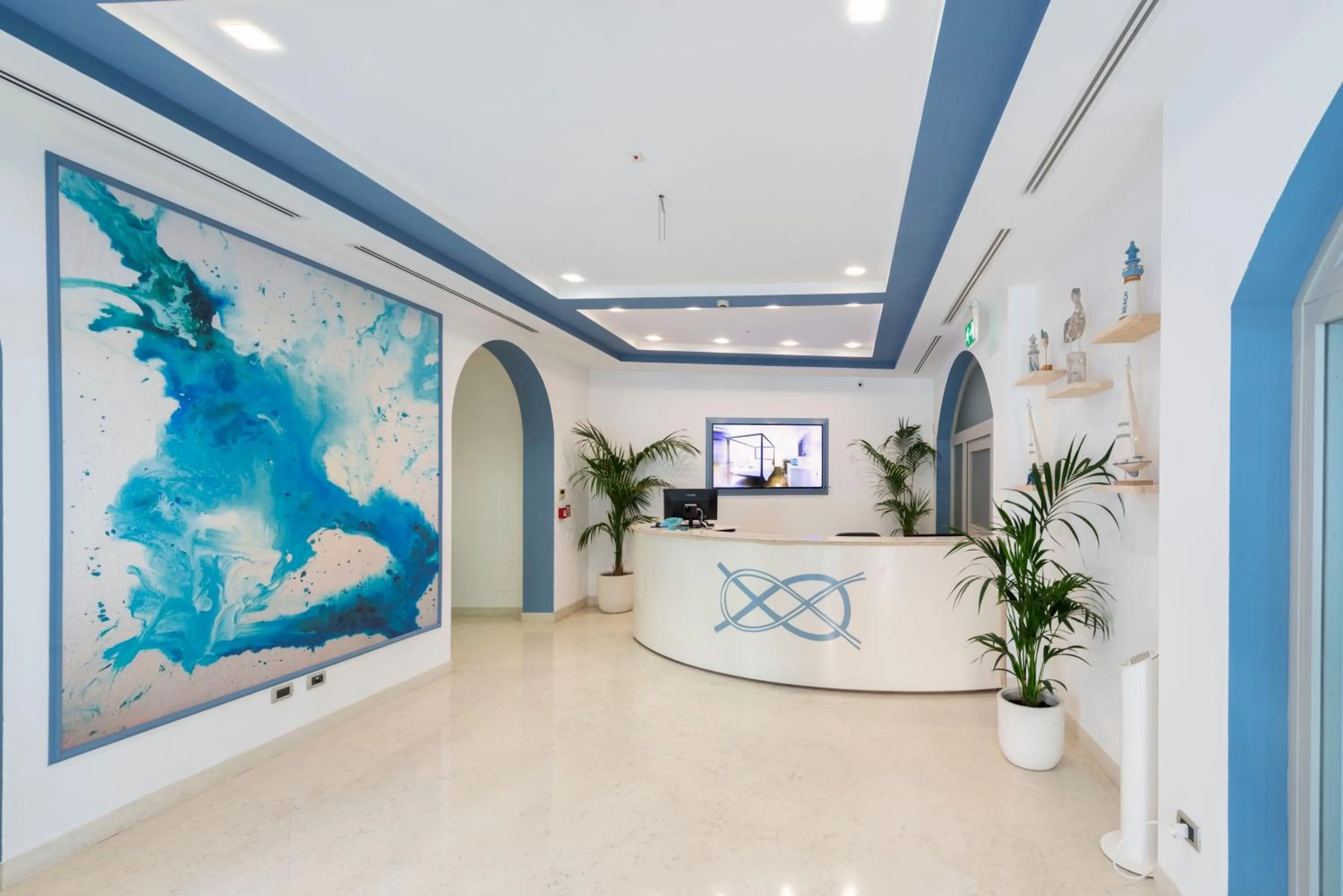 Lobby or reception in Hotel Del Porto