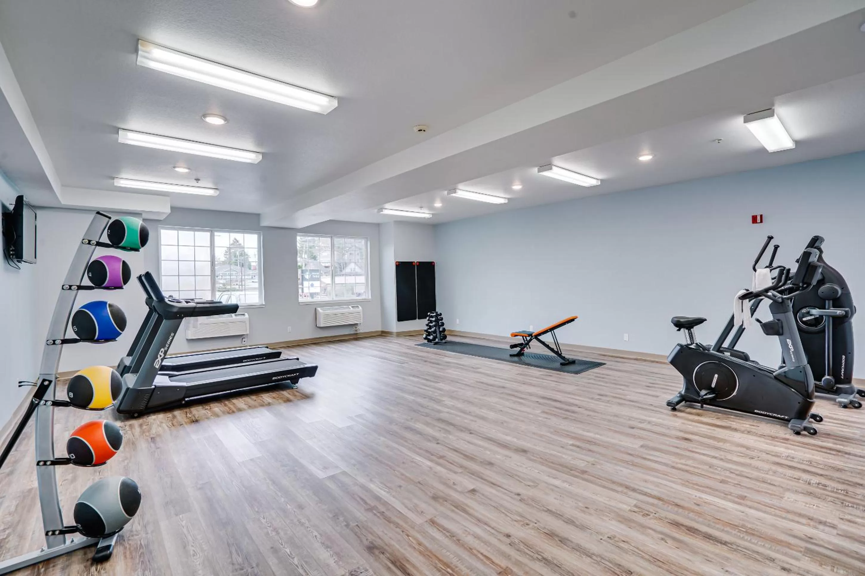 Fitness centre/facilities in The Ashley Inn & Suites