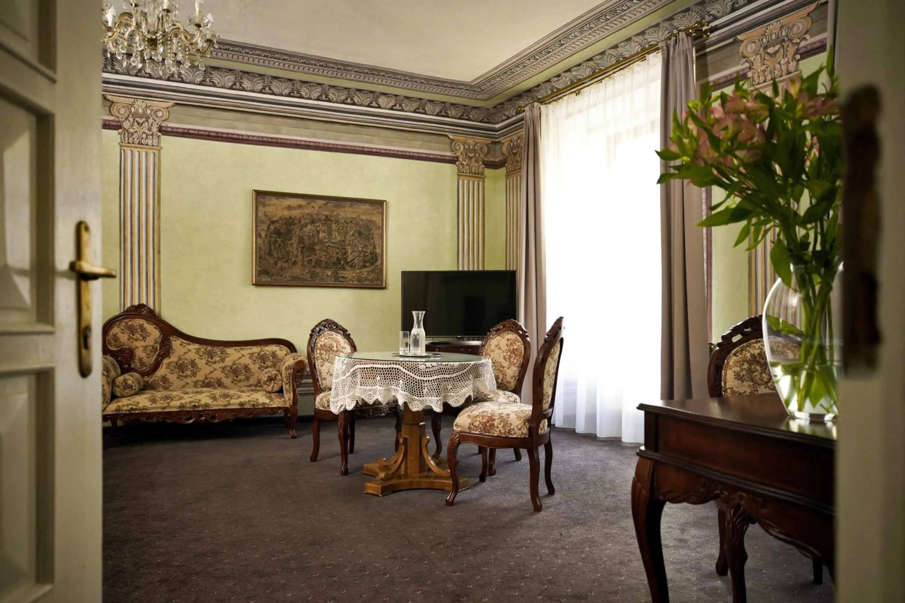 Living room in Hotel Wit Stwosz