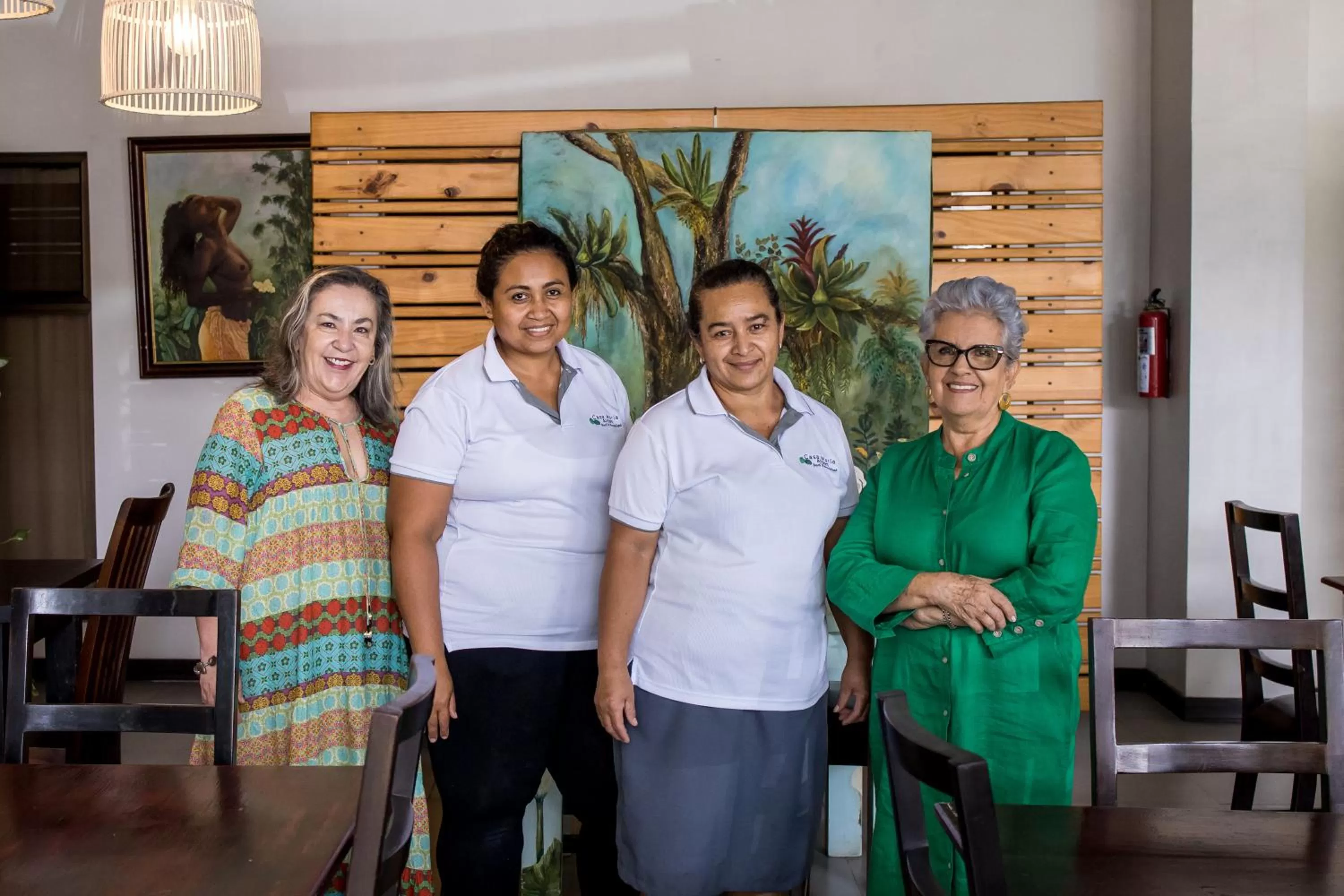 Staff in Casa María Aeropuerto B&B