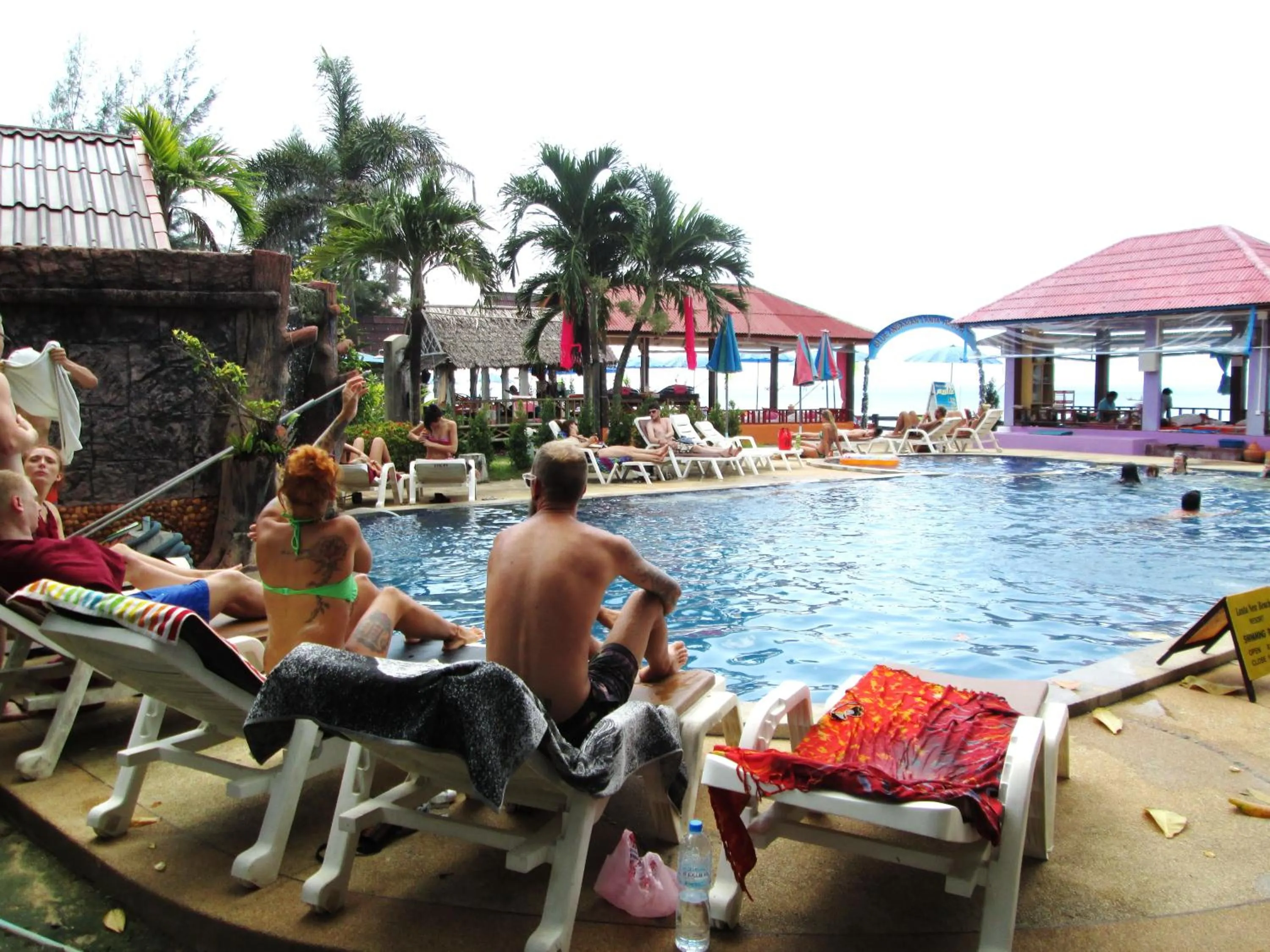 Swimming pool in Lanta New Beach Bungalows - SHA Plus