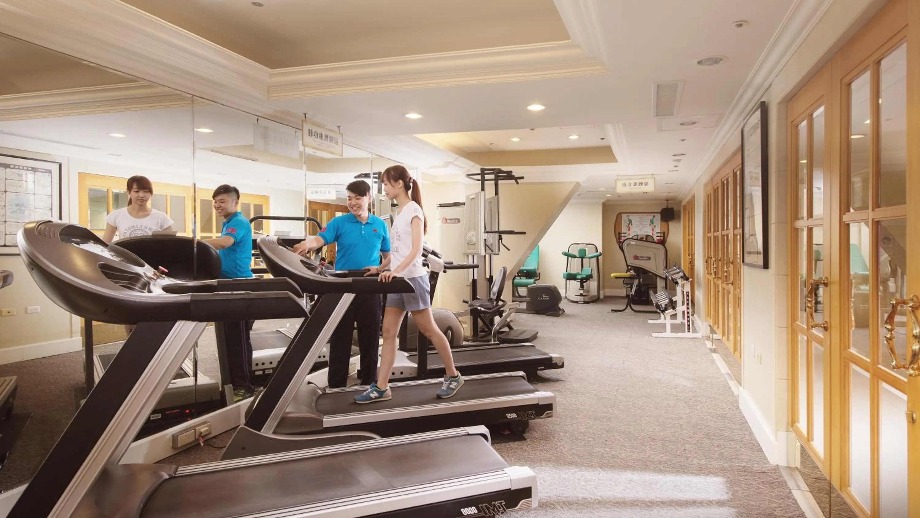Fitness centre/facilities in Han Hsien International Hotel