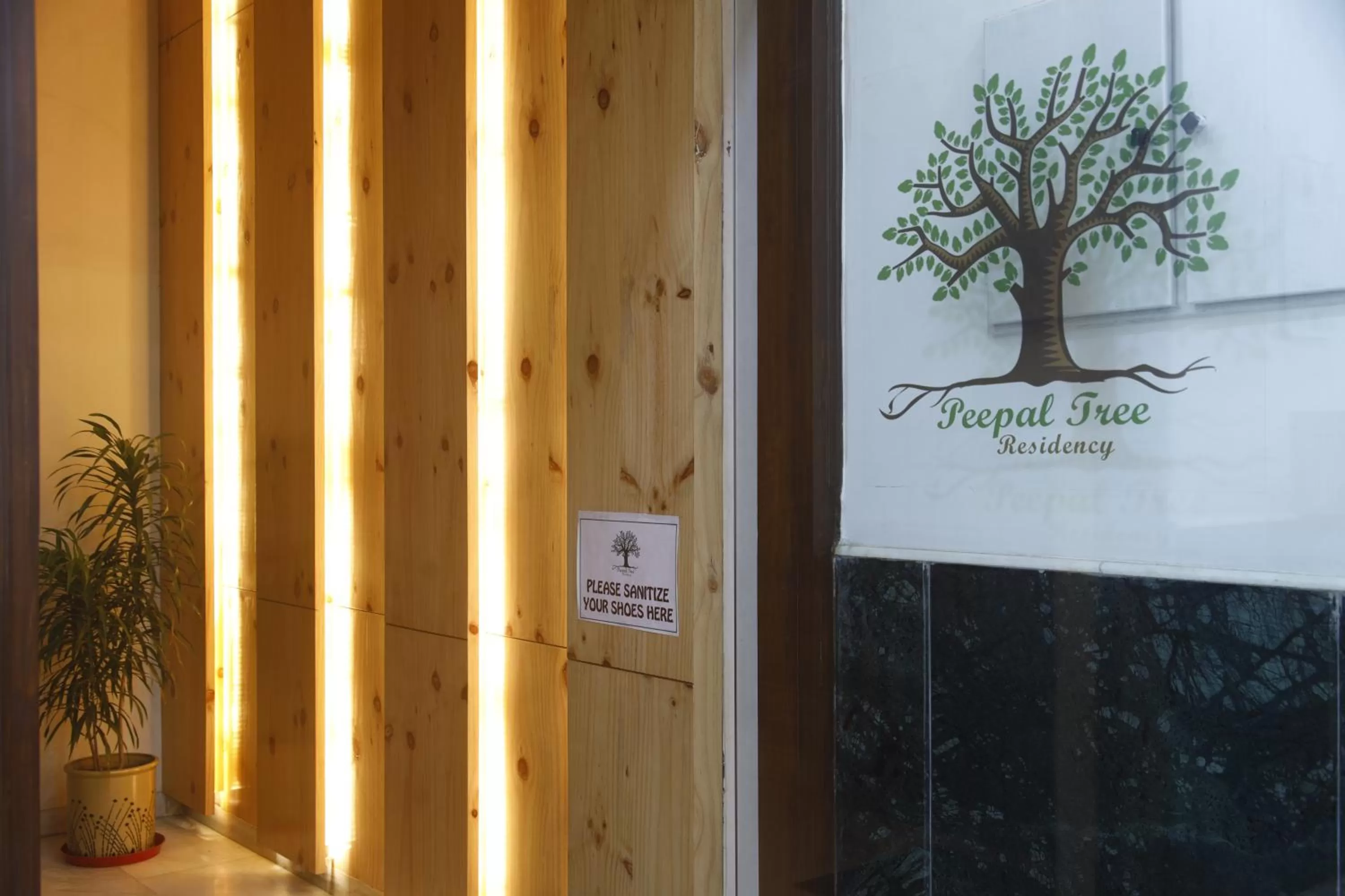 Property Logo/Sign in Peepal Tree Residency