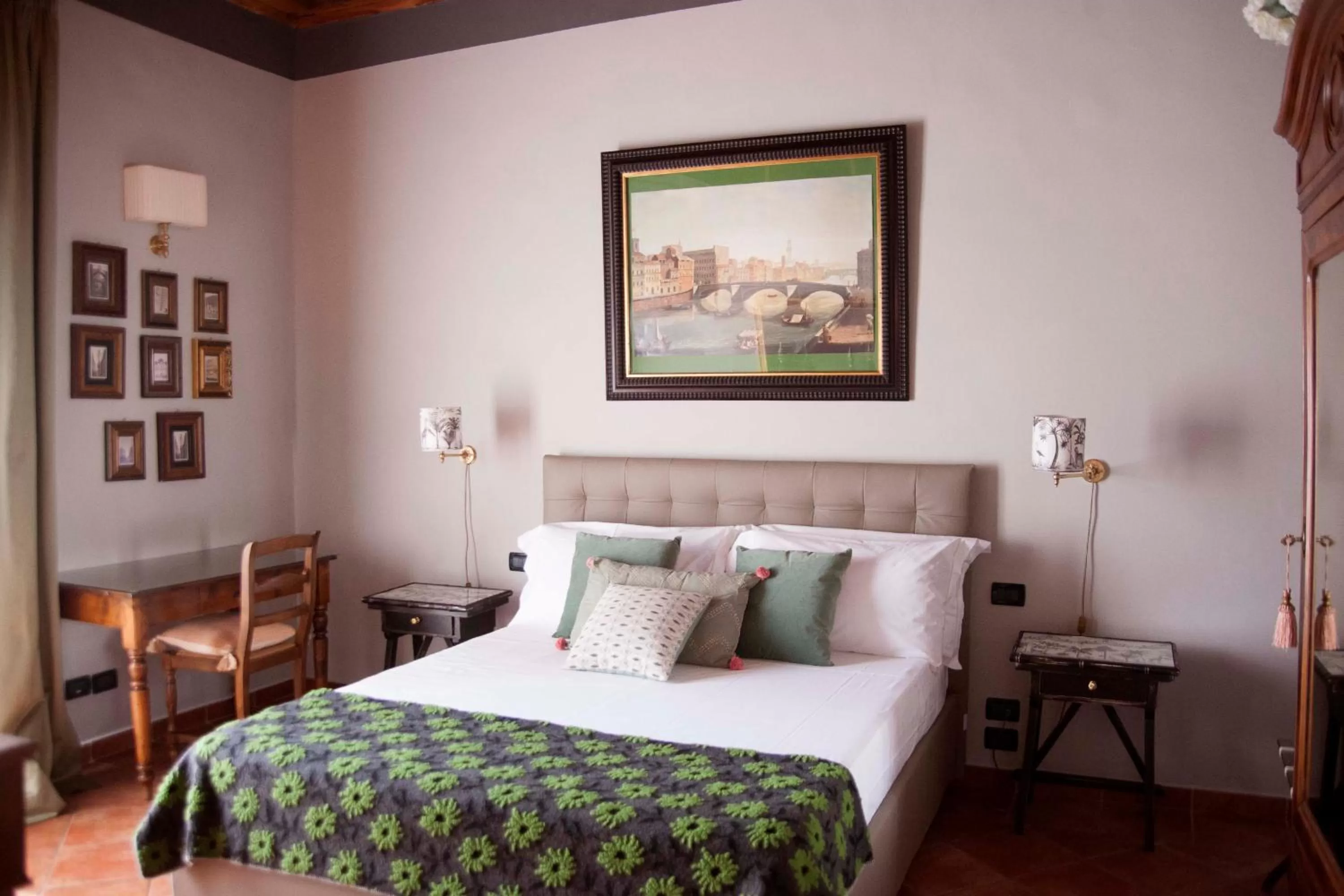 Bed in Antica Dimora De' Benci