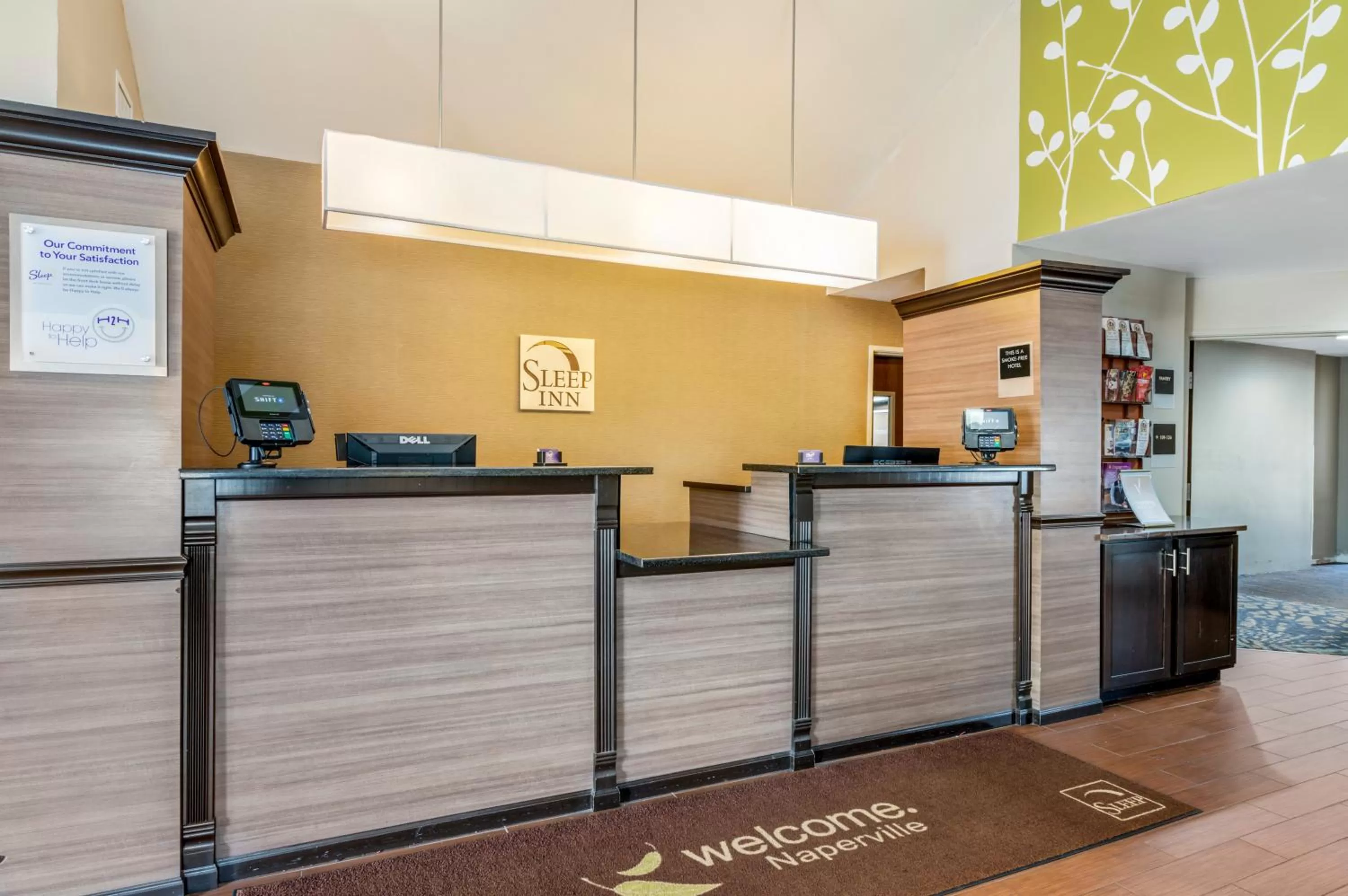Lobby or reception in Sleep Inn Naperville - Chicago