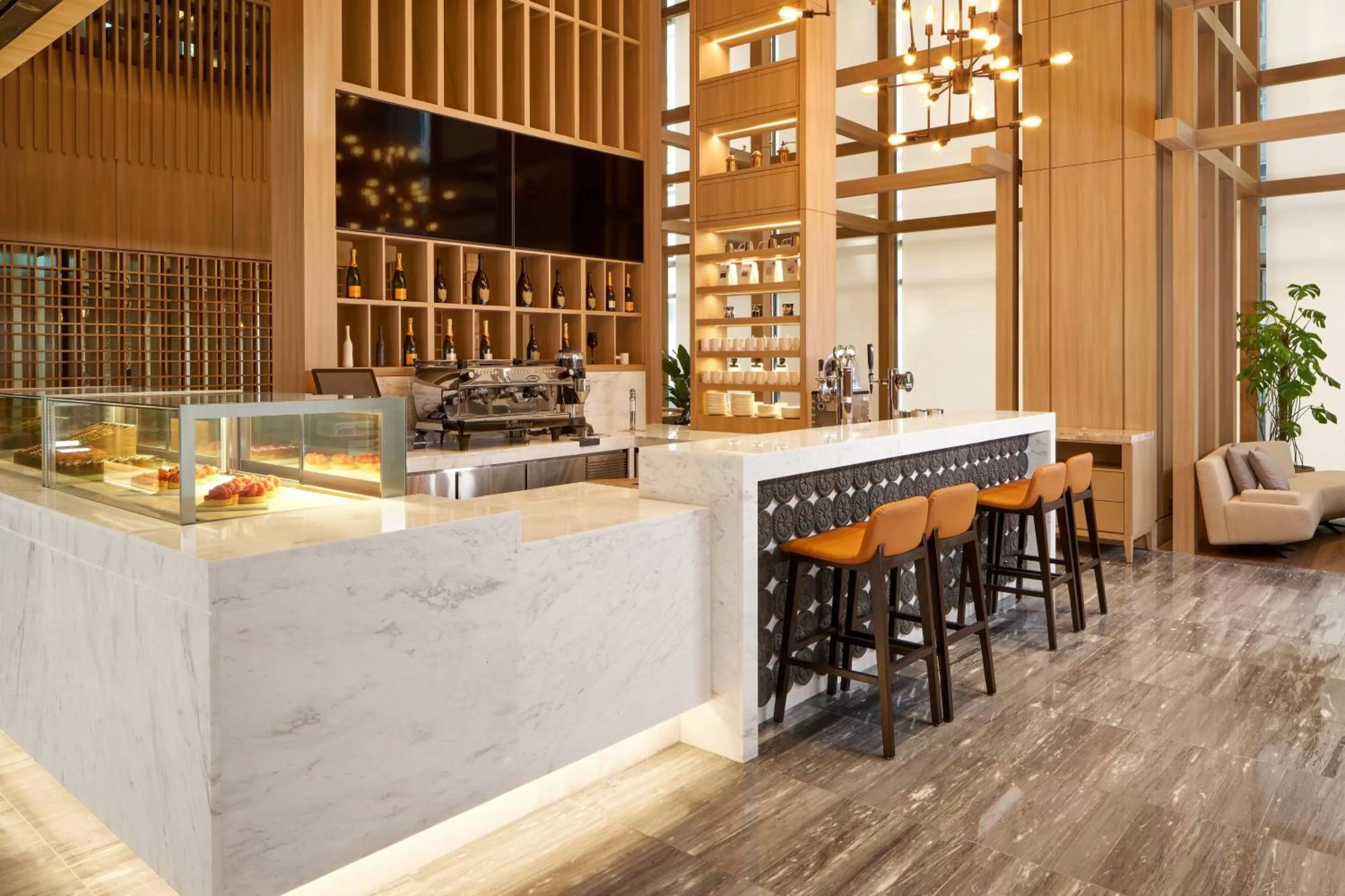 Lobby or reception in Daegu Marriott Hotel