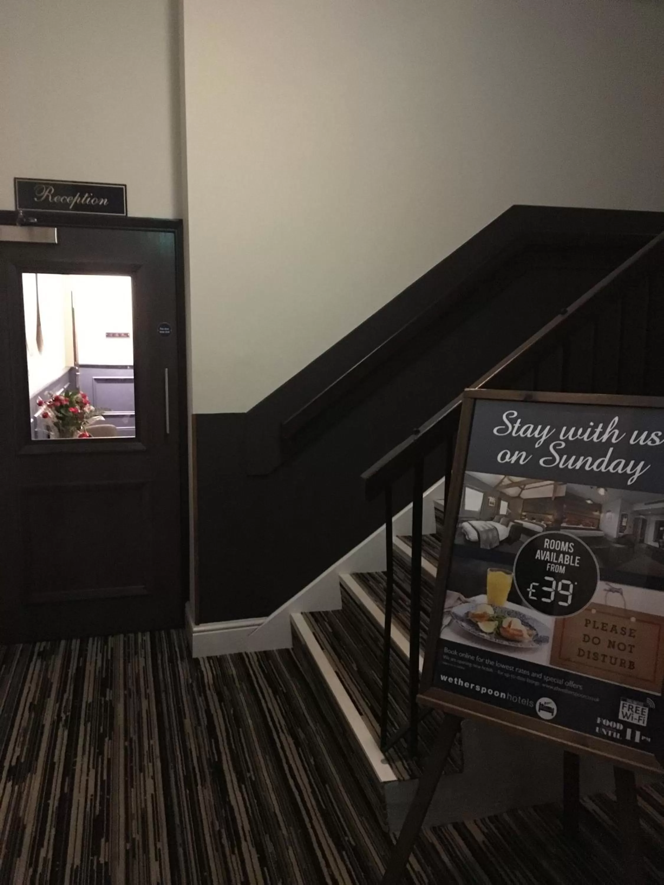 Lobby or reception in The Furness Railway Wetherspoon