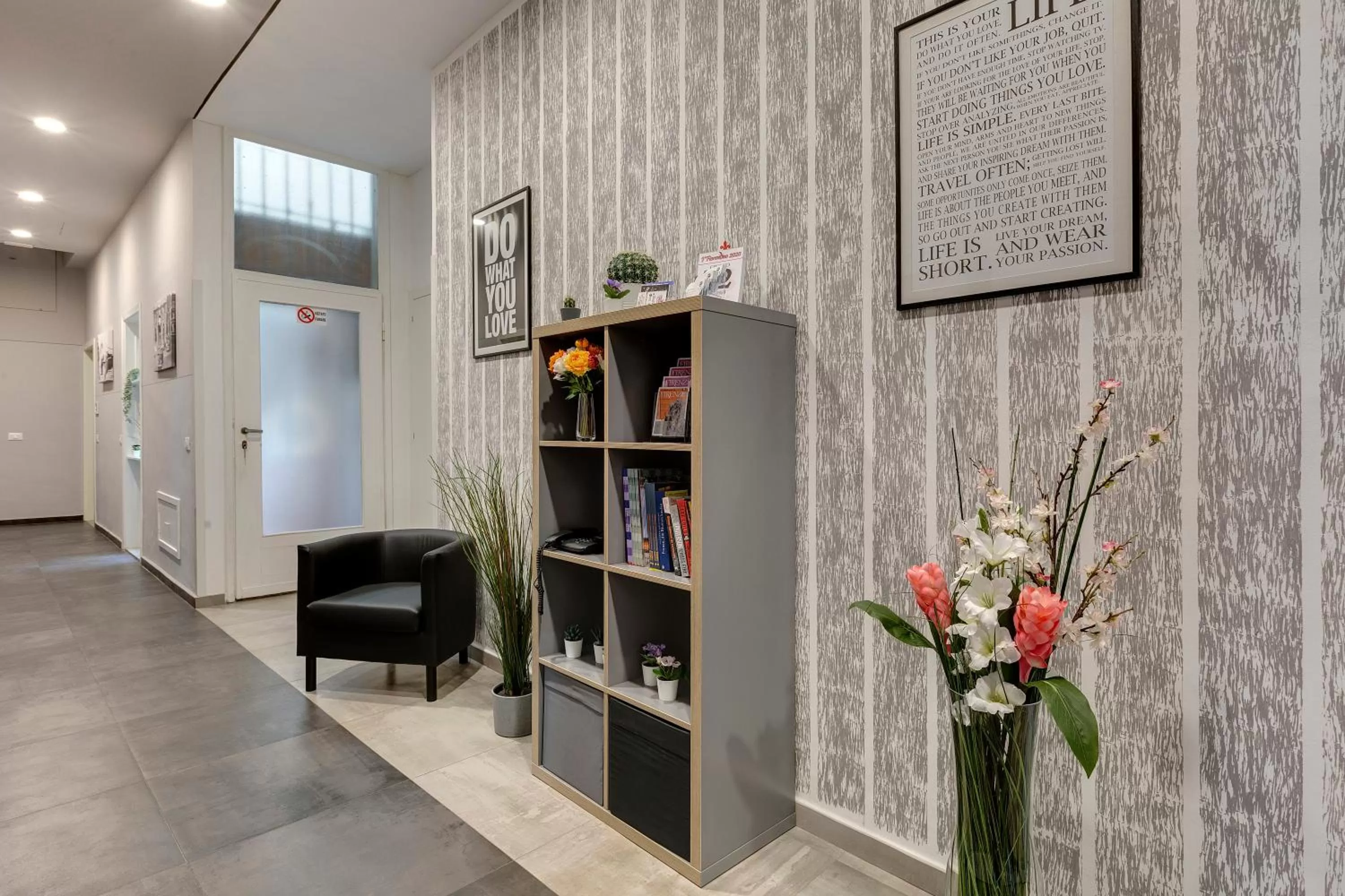 Lobby or reception in Al Consolato - Guest house