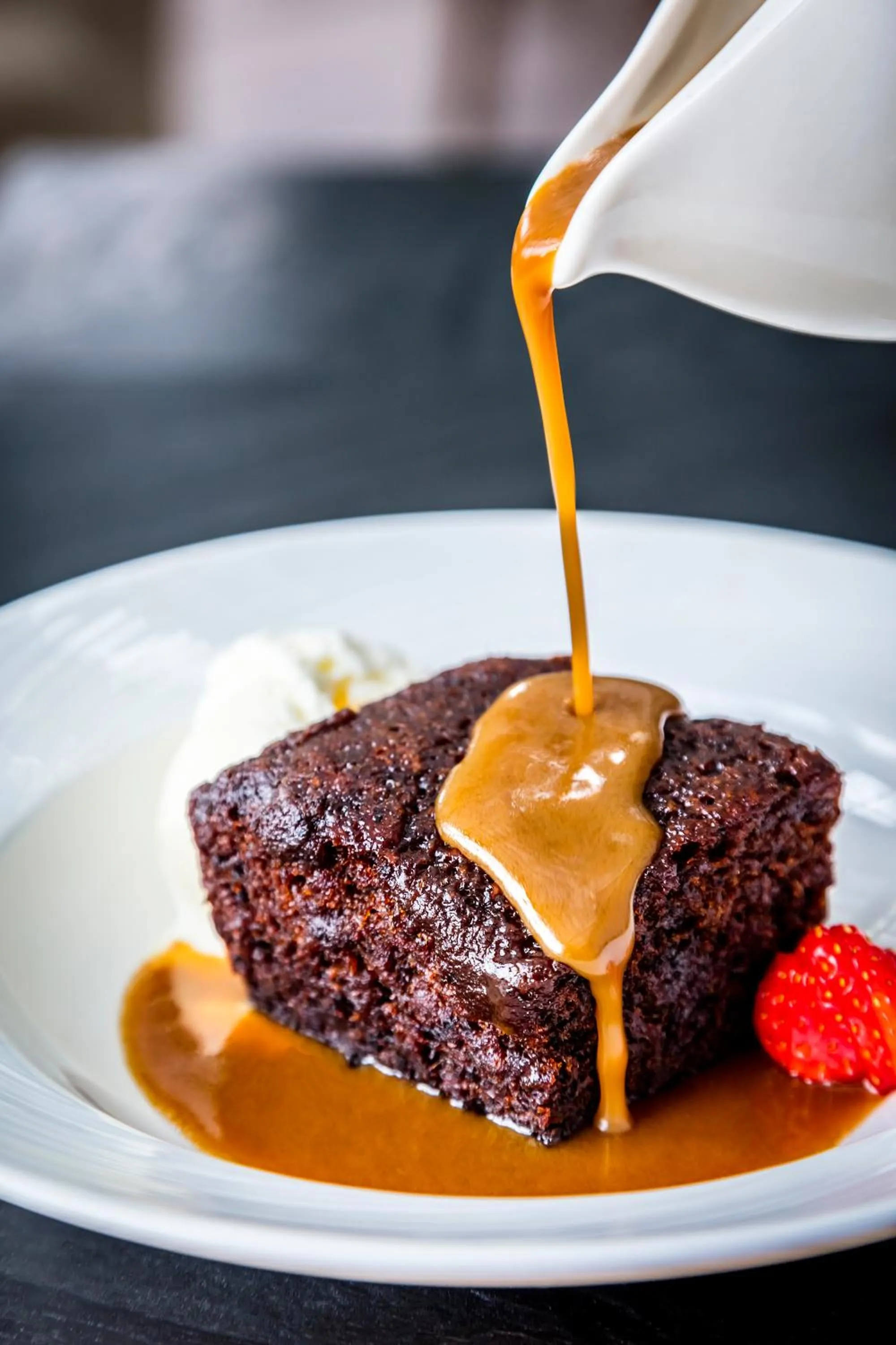 Food close-up in The Gamekeeper's Inn