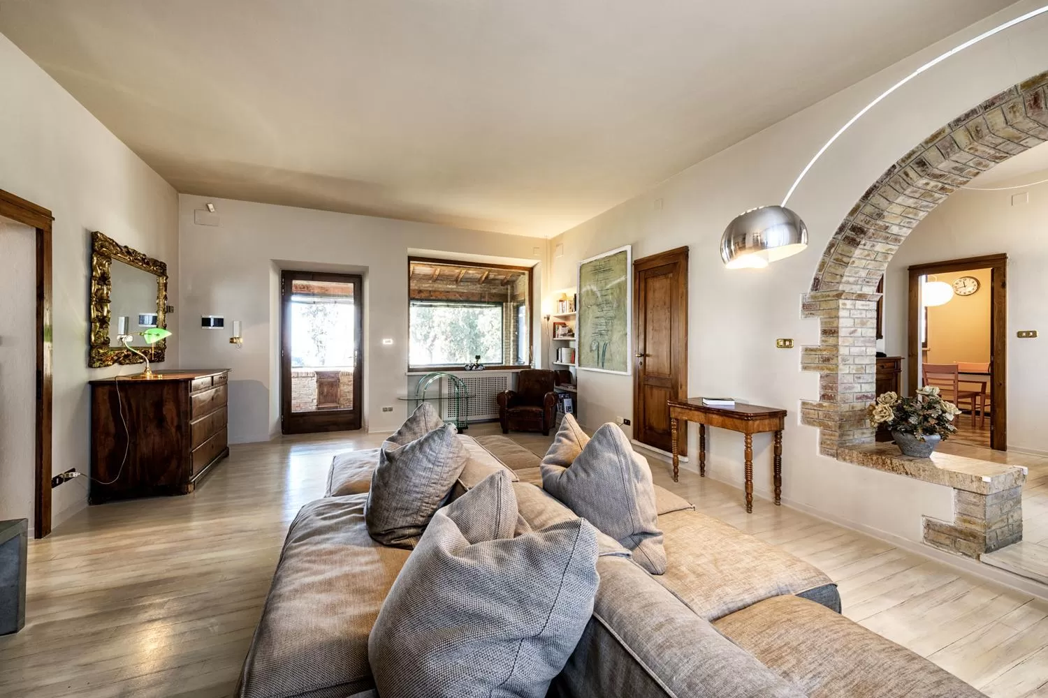 Communal lounge/ TV room, Seating Area in Drogheria e Locanda Franci