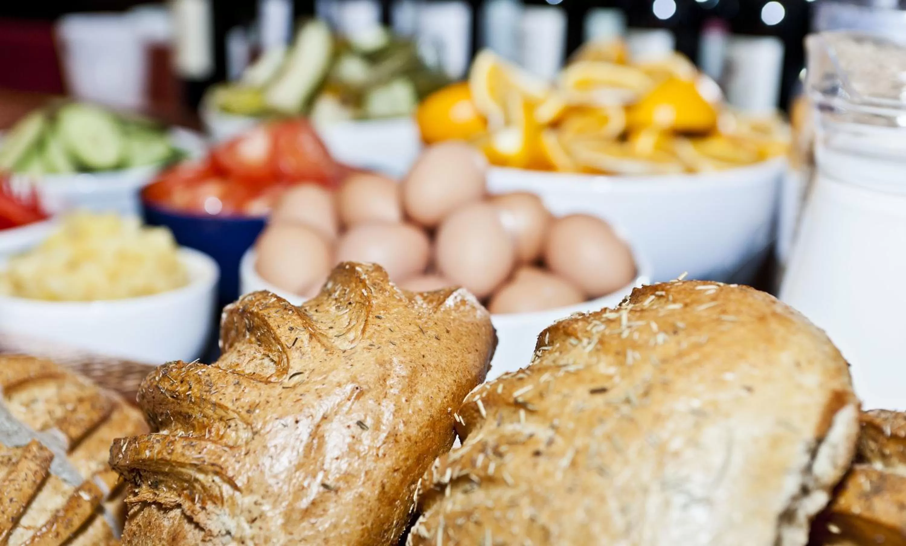 Buffet breakfast in Alva Hotel Brautarholt