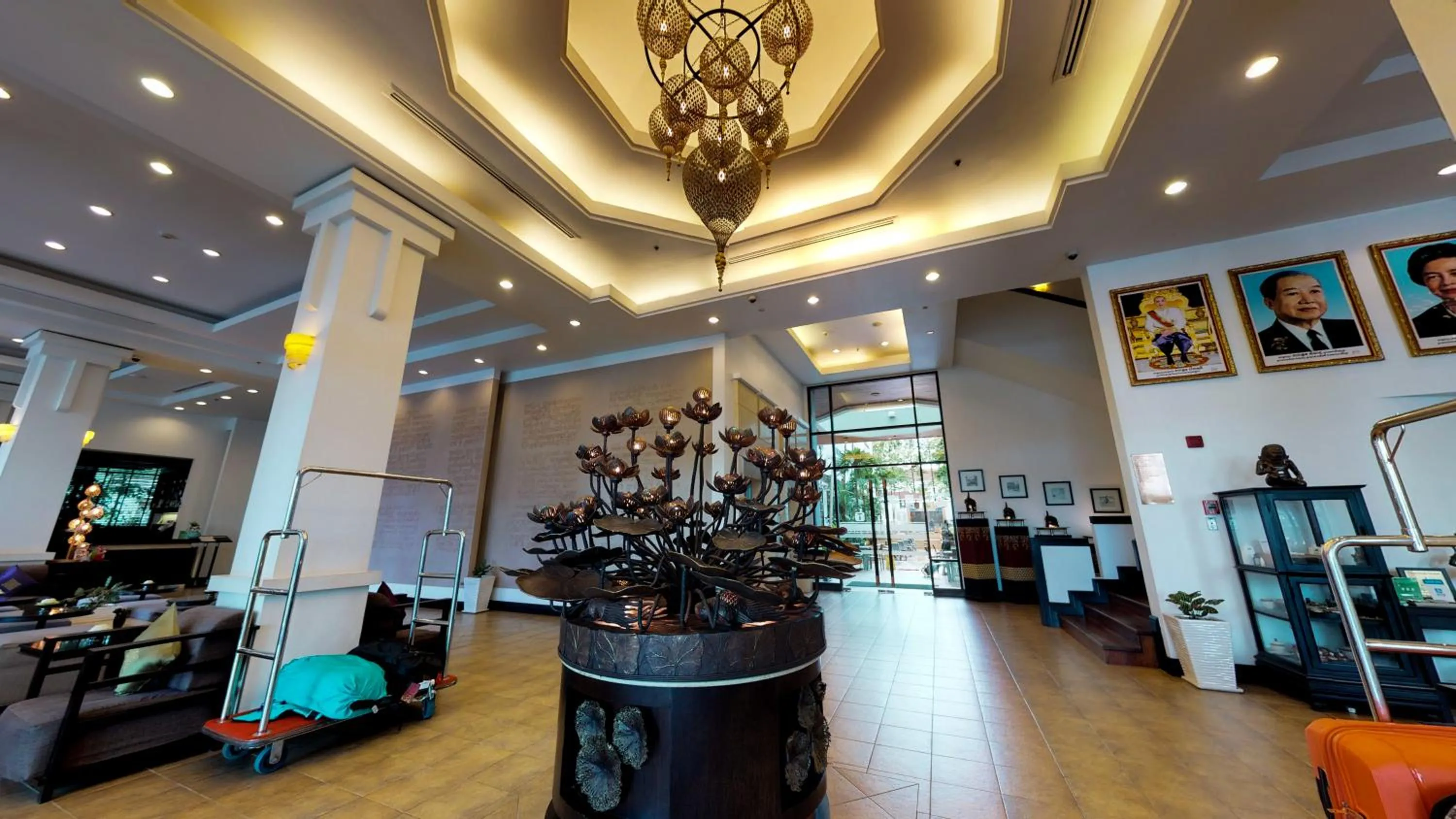 Lobby or reception in Tara Angkor Hotel