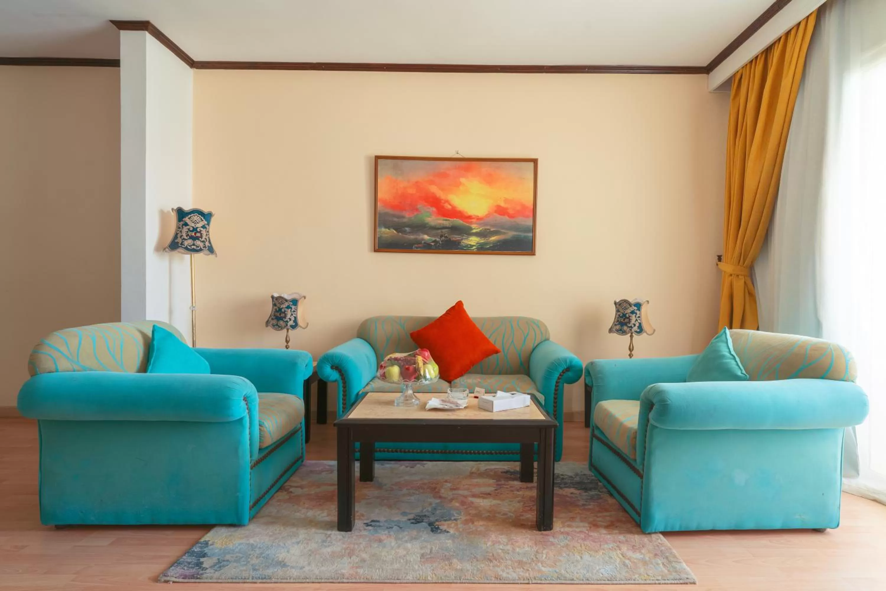 Living room, Seating Area in Aracan Portsaid