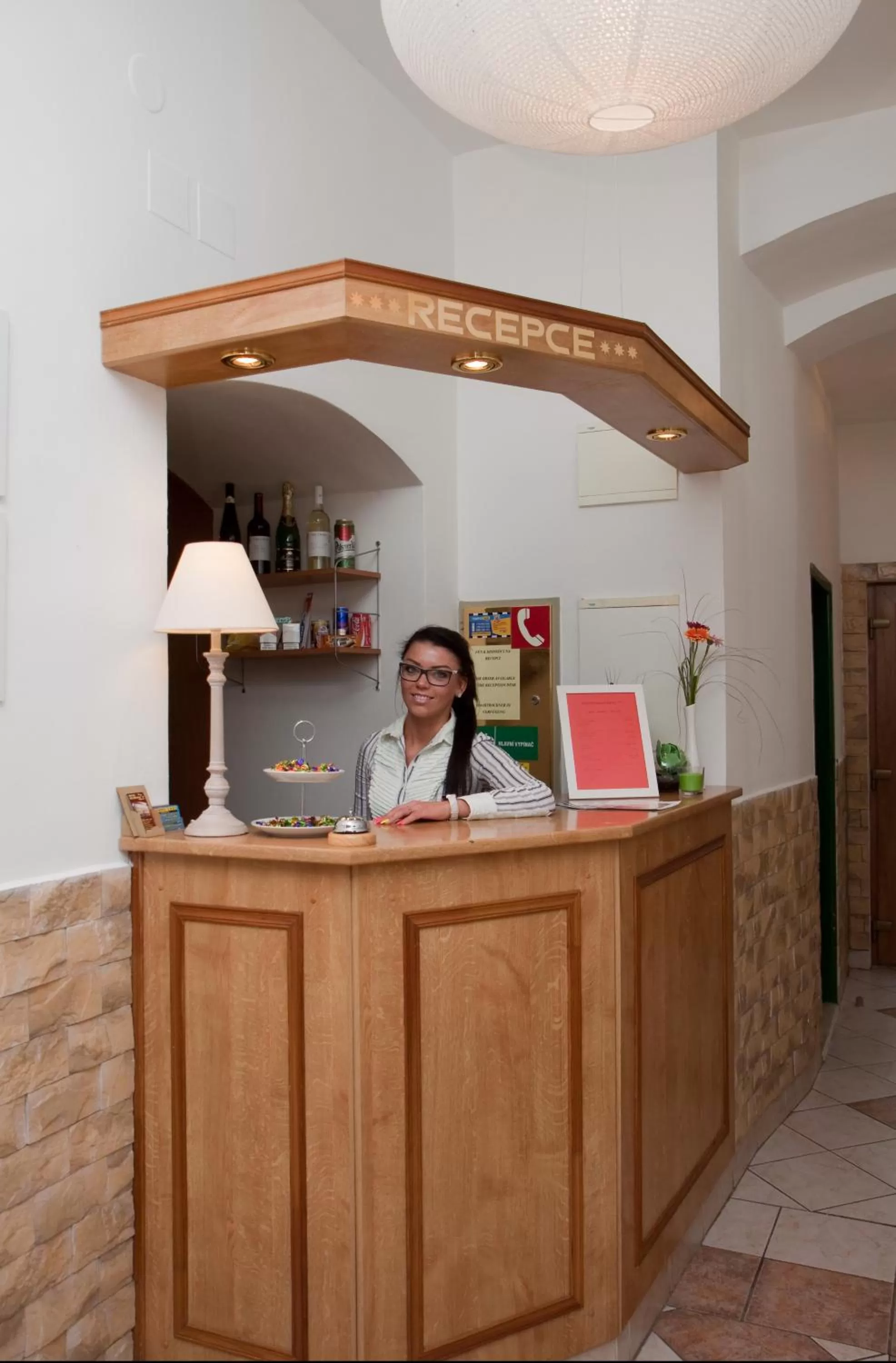 Lobby or reception in Hotel Richmond Teplice