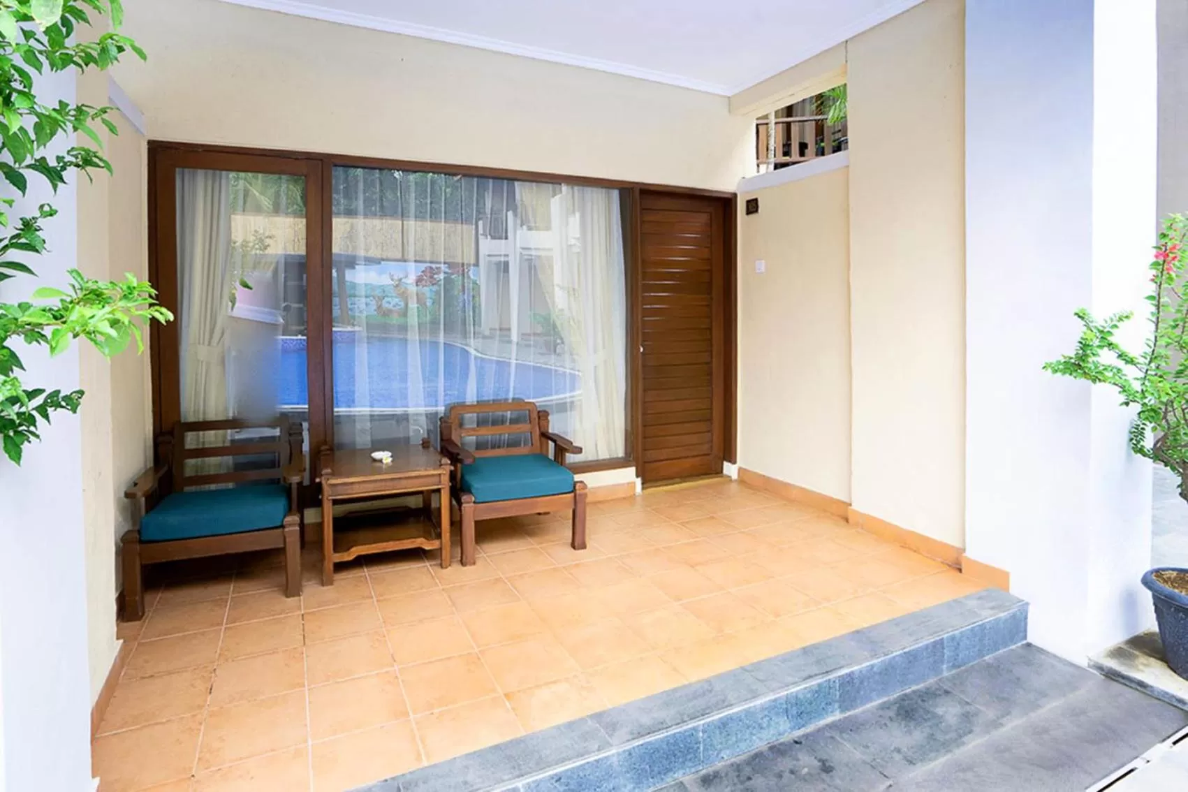 Balcony/Terrace in New Sunari Lovina Beach Resort