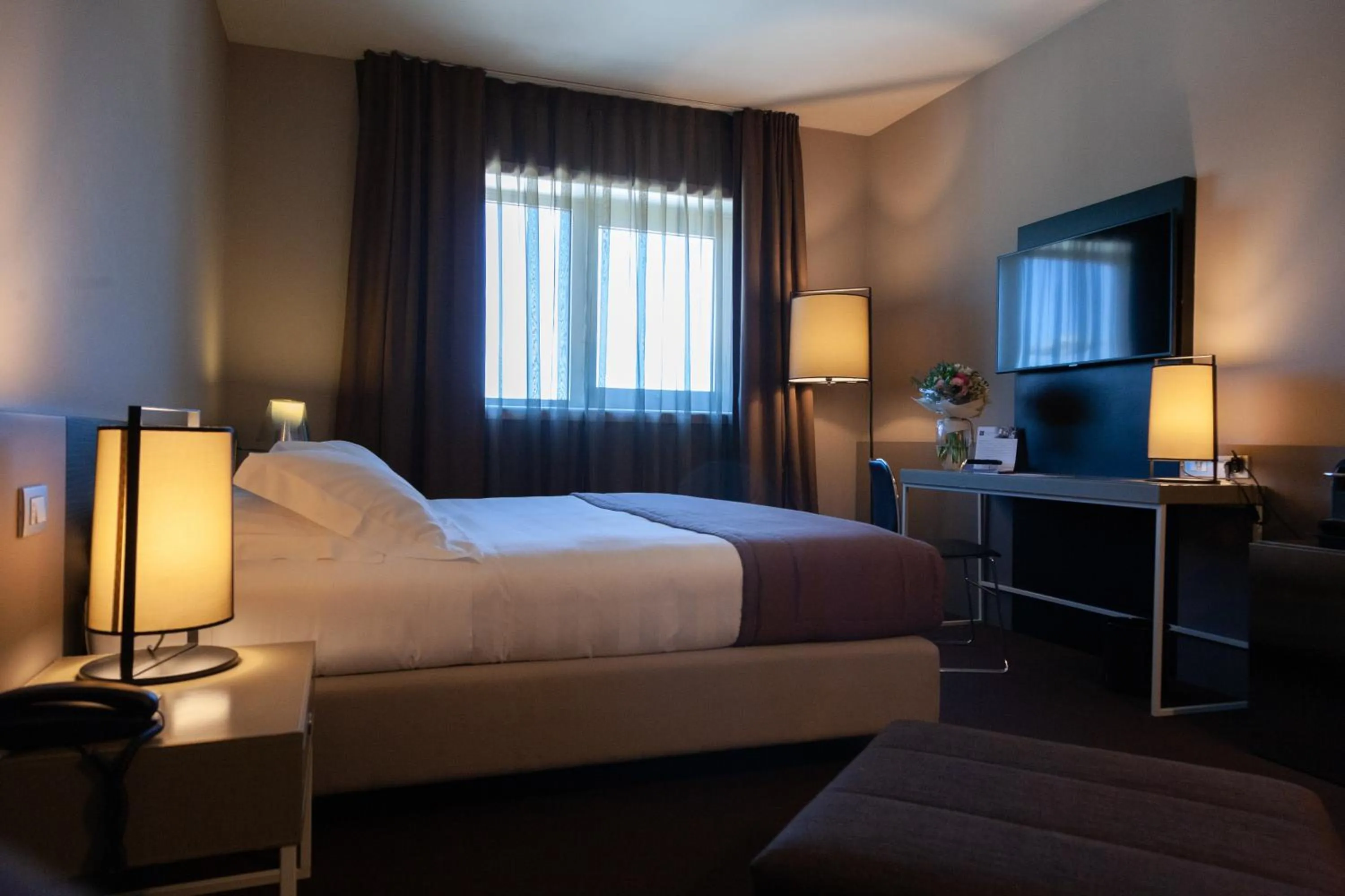 Bed in G Hotel Ancona