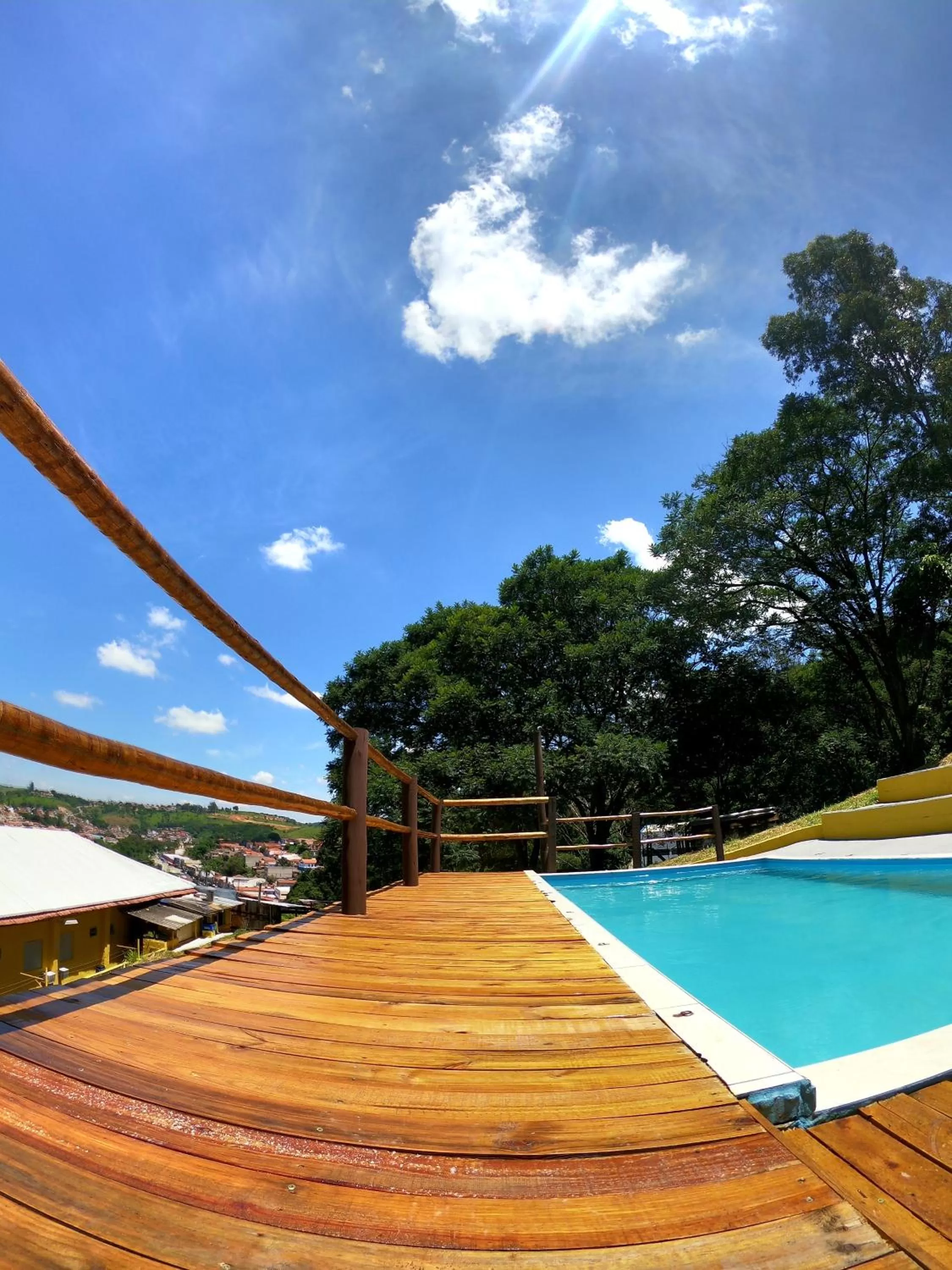 Swimming pool in Pousada Solar da Montanha