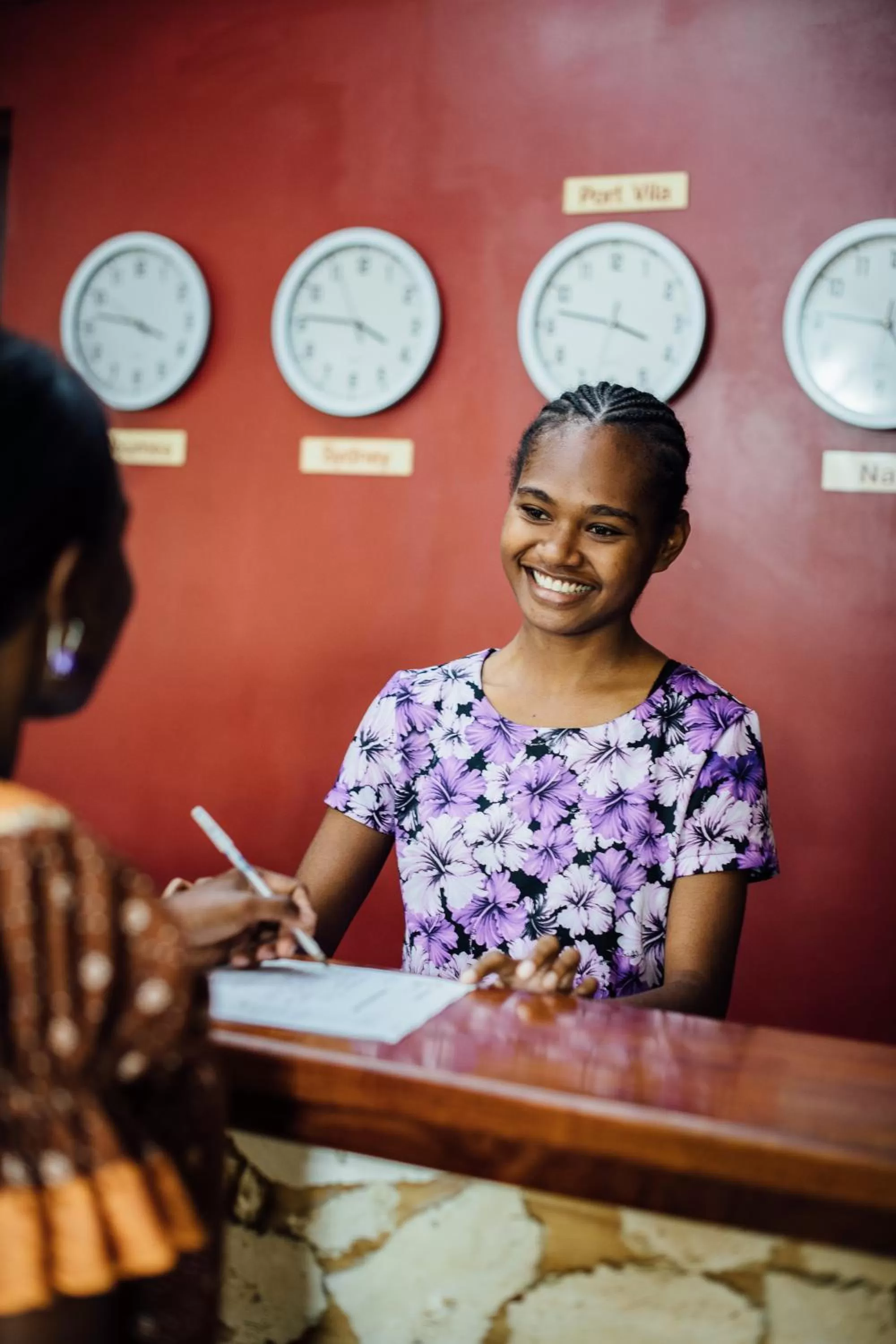 Staff in Kaiviti Motel