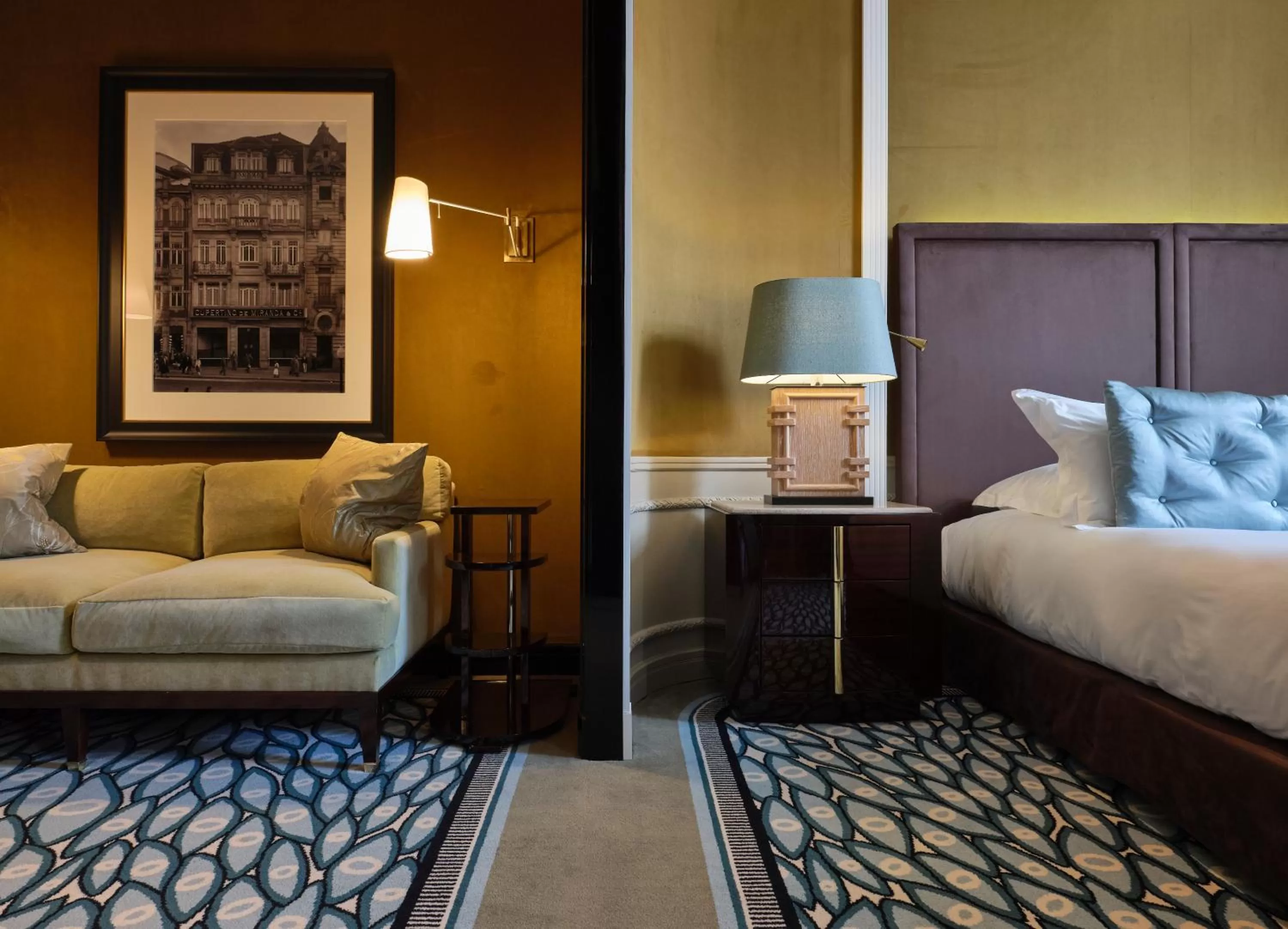 Living room, Bed in The One Monumental Palace