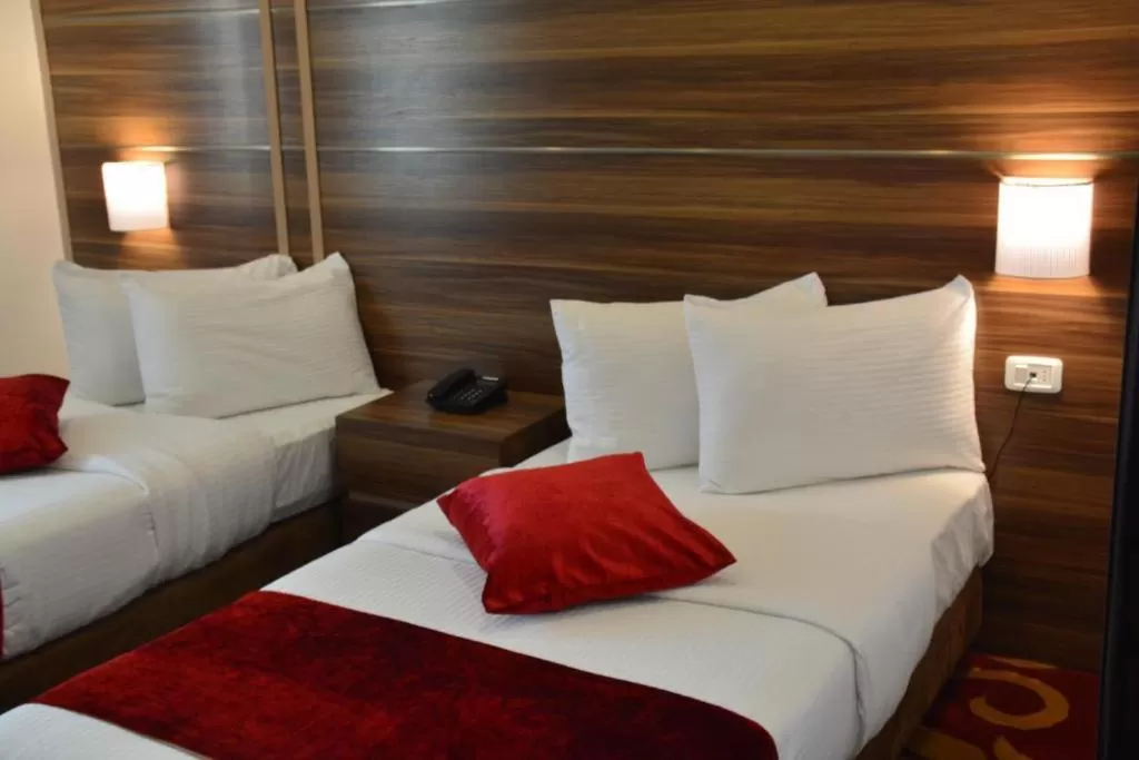 Bed in Park Plaza Hotel