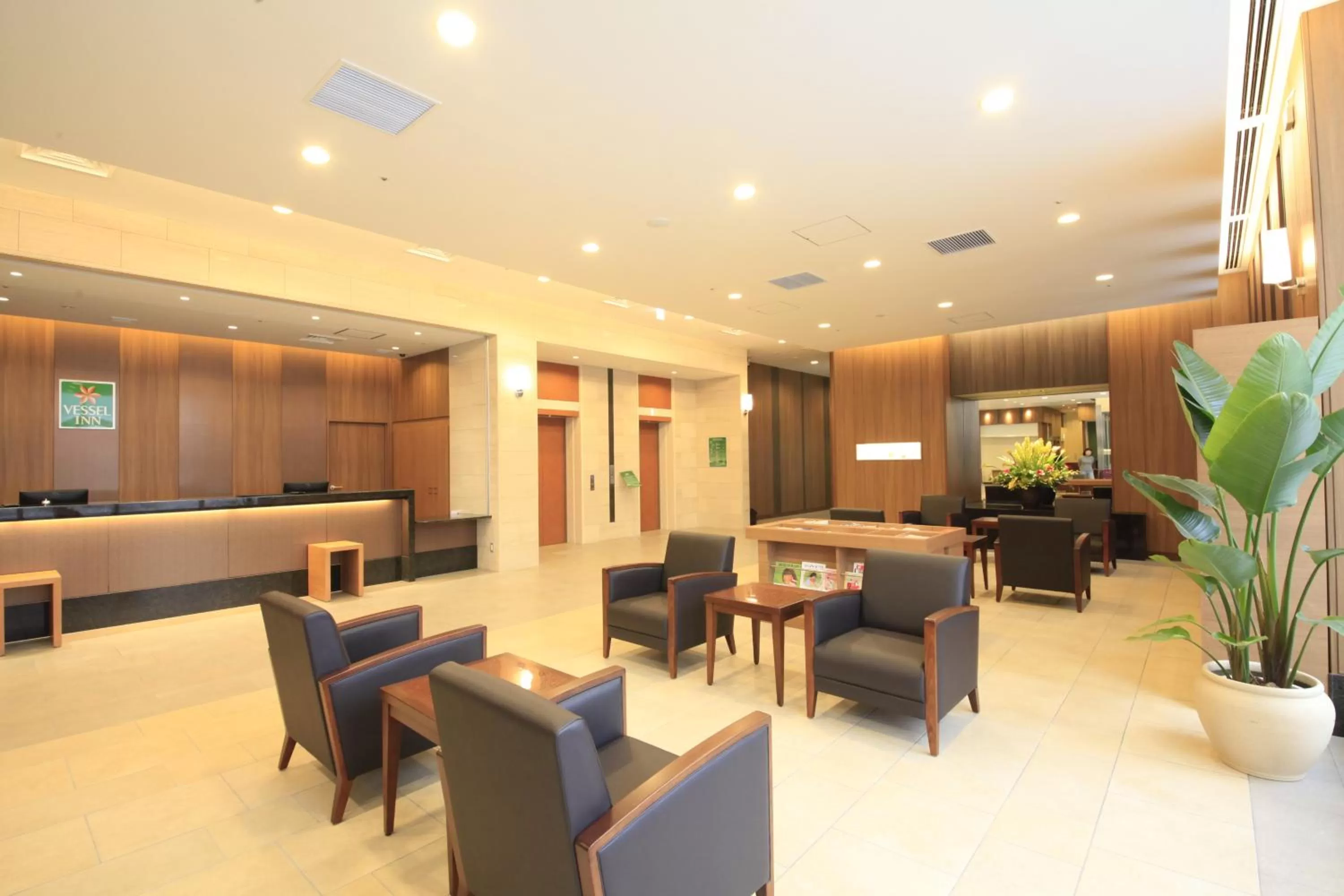 Lobby or reception in Vessel Inn Sapporo Nakajima Park