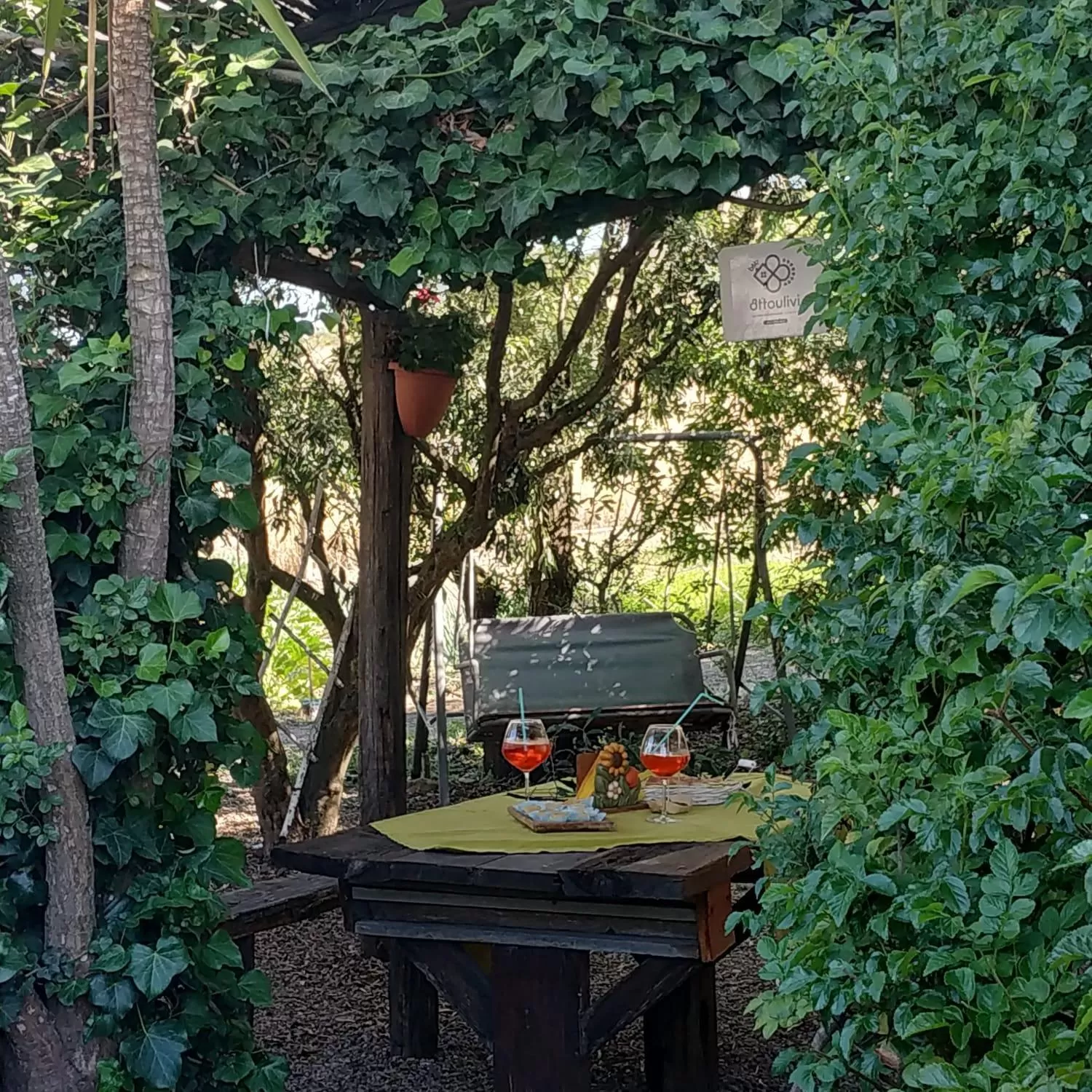 Patio in B&B Ottoulivi