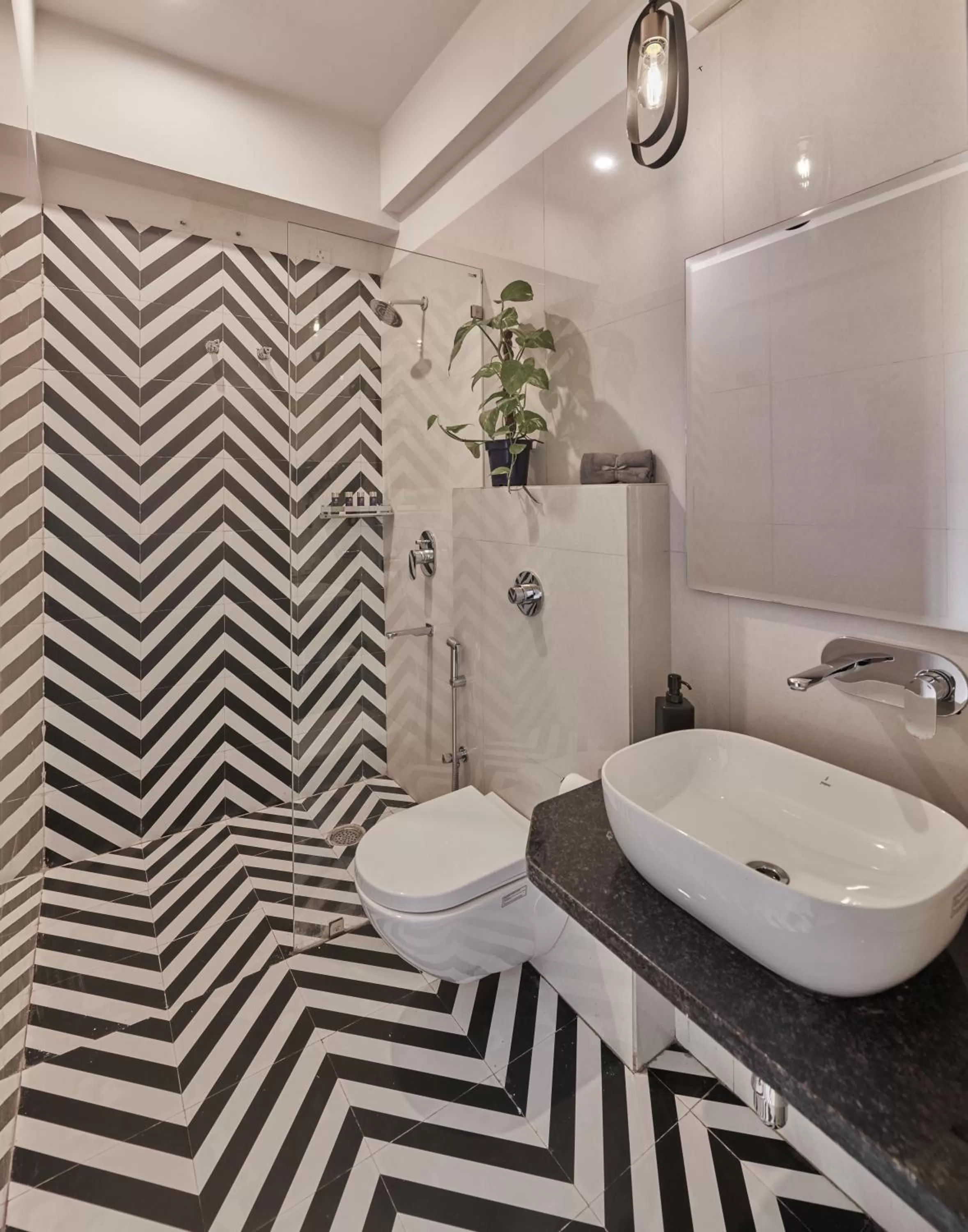 Bathroom in Poshtel VNS