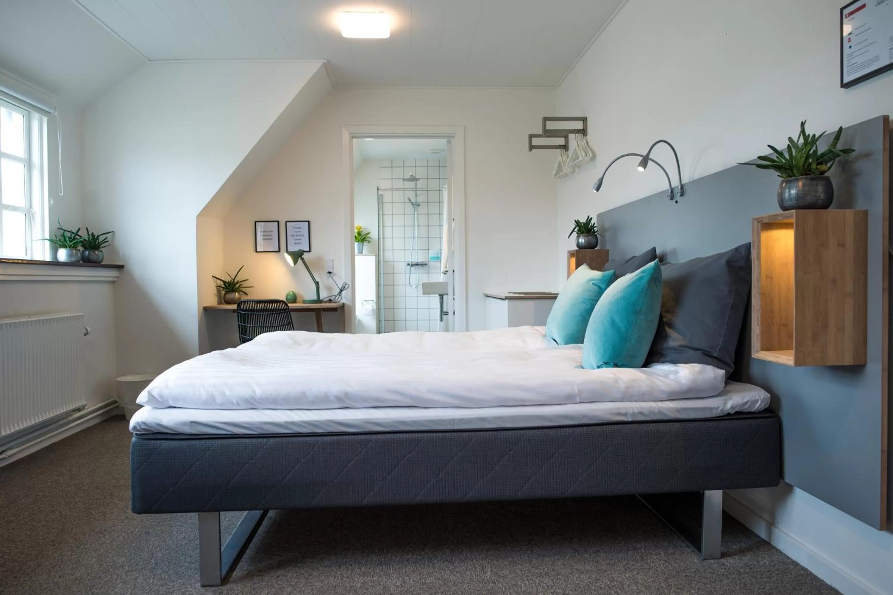 Bed in Refborg Hotel