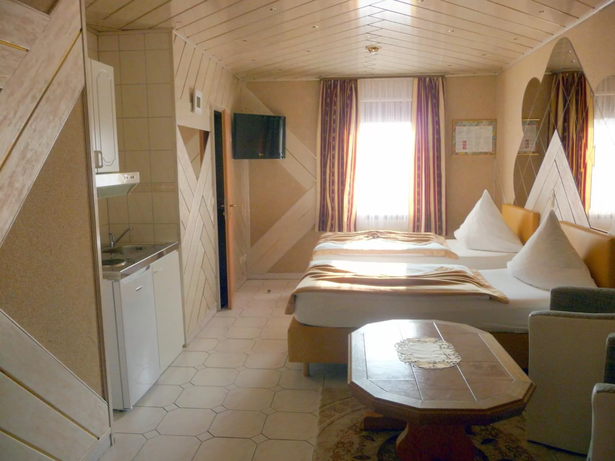 Bed in Central Hotel