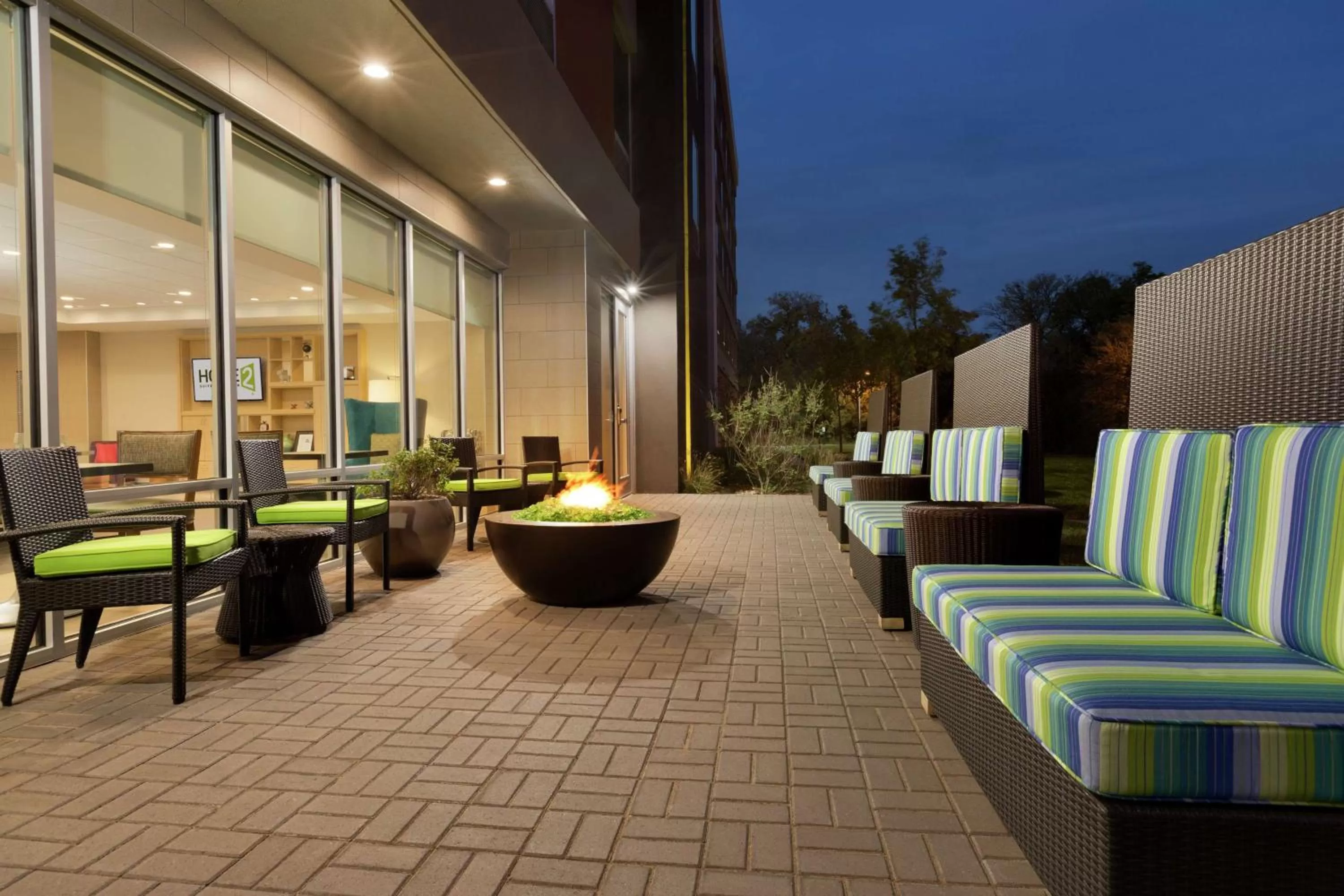 Patio in Home2 Suites by Hilton Stillwater