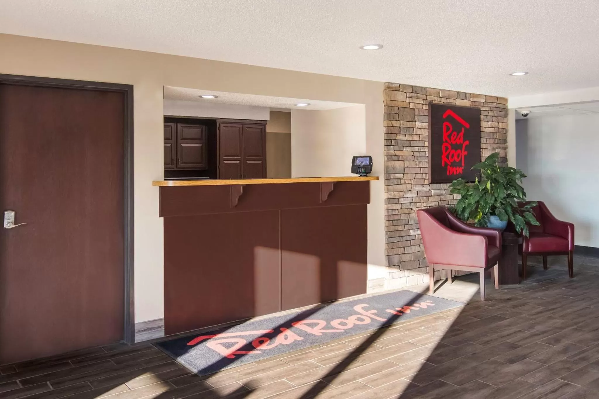 Lobby or reception in Red Roof Inn Greensburg