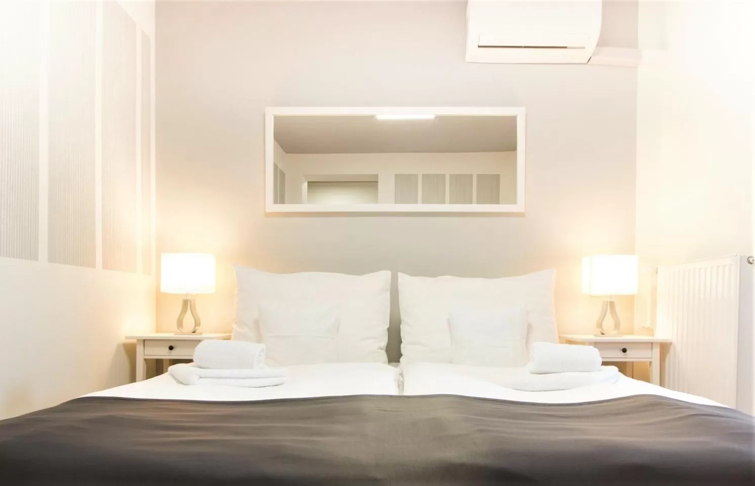 Bed in Hotel Maroli Mikulov