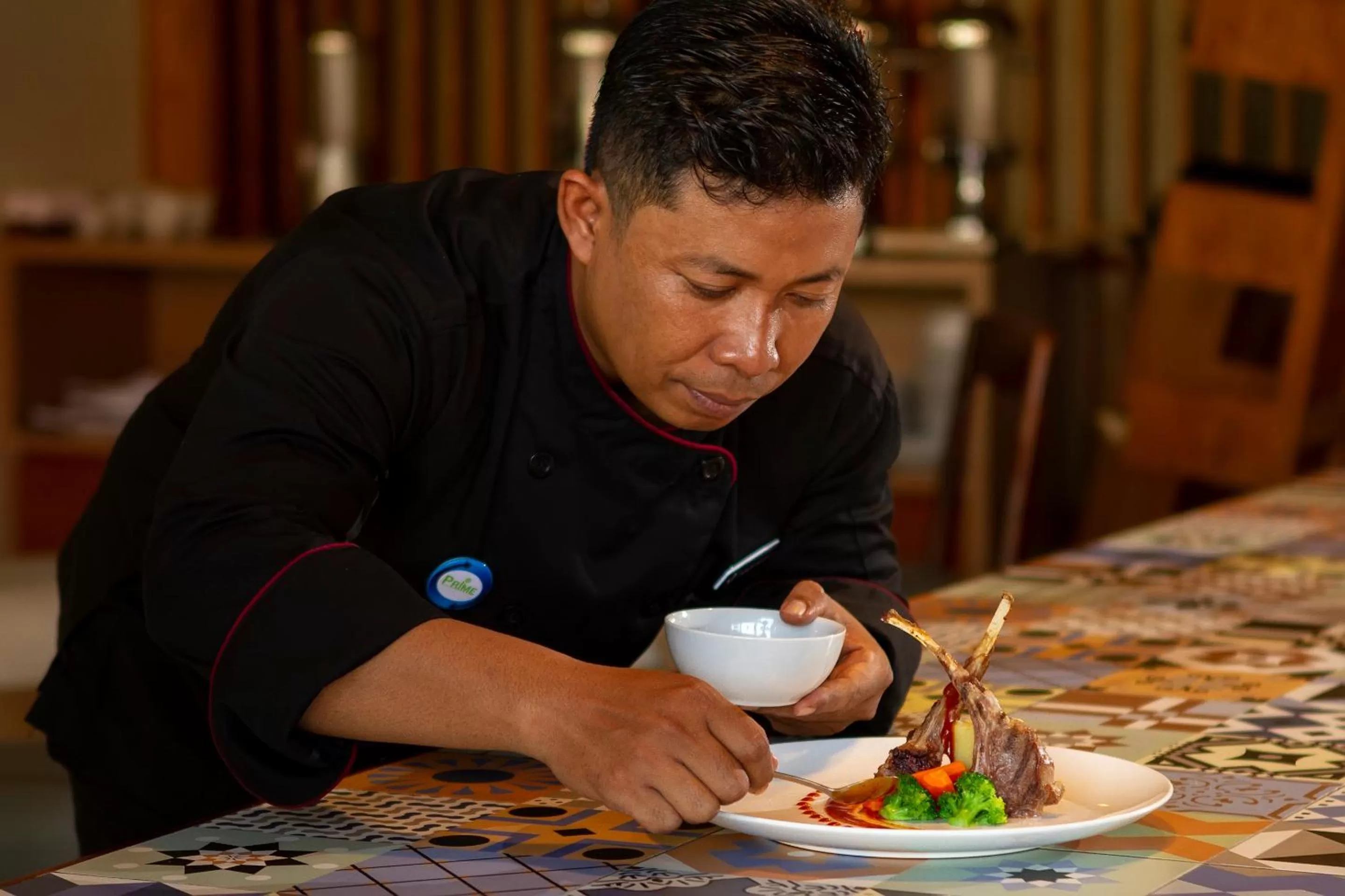 Staff in PrimeBiz Hotel Kuta