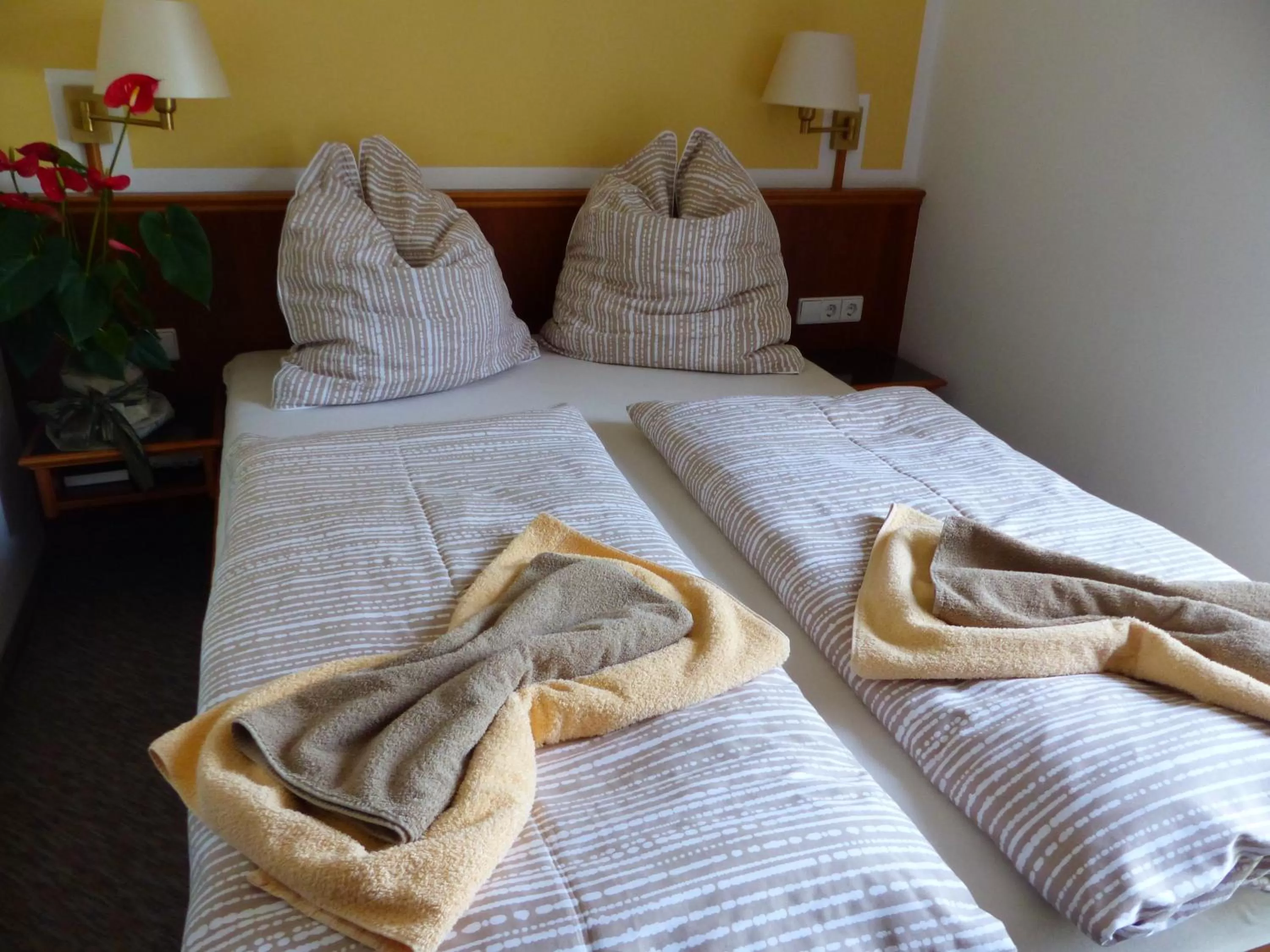 Bed in Hotel Dorotheenhof