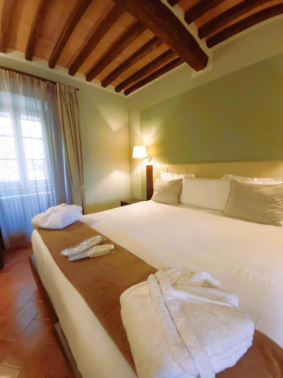 Bed in Cortona Resort & Spa
