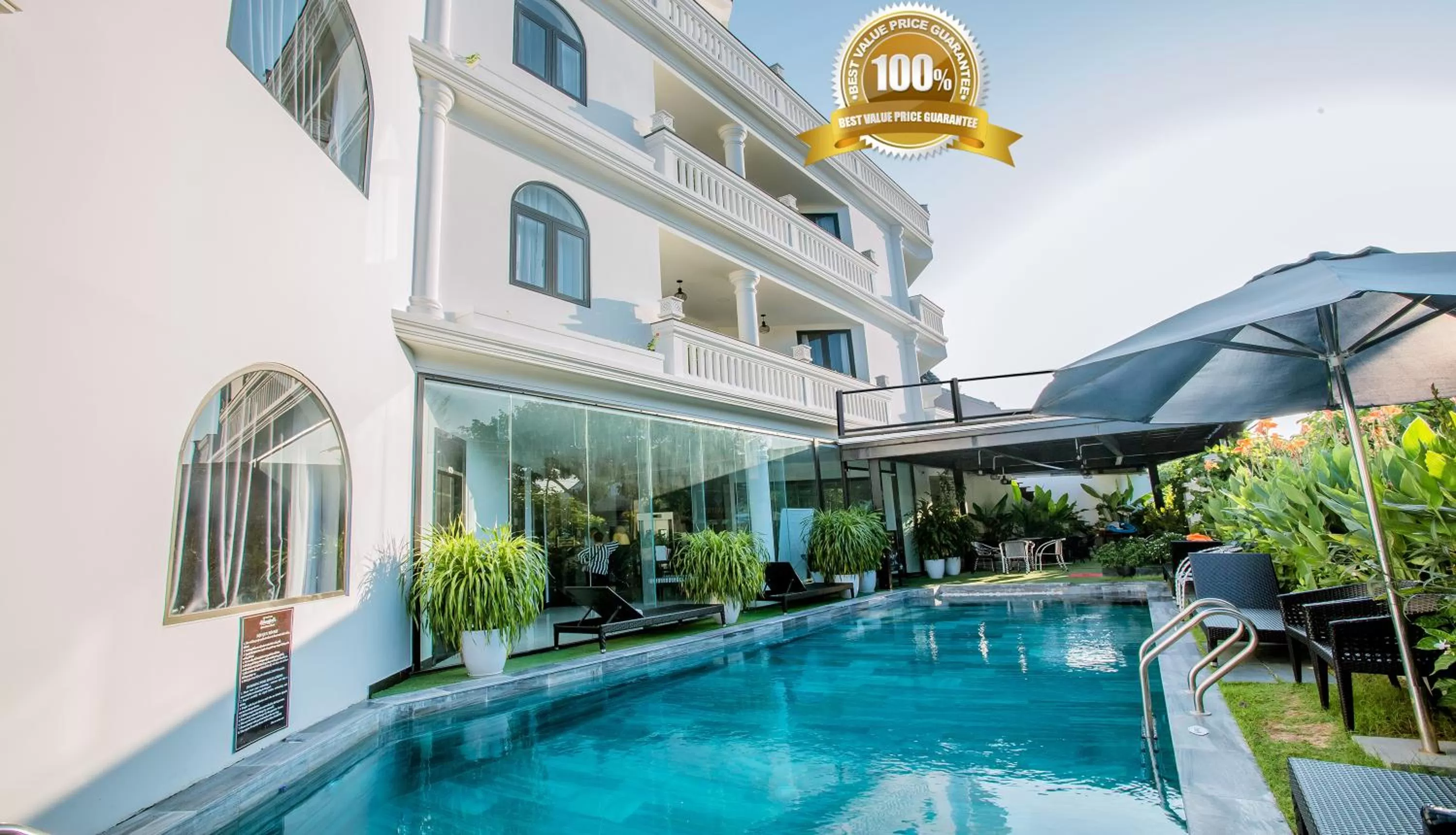 Property building in Hoianation Villas Hotel