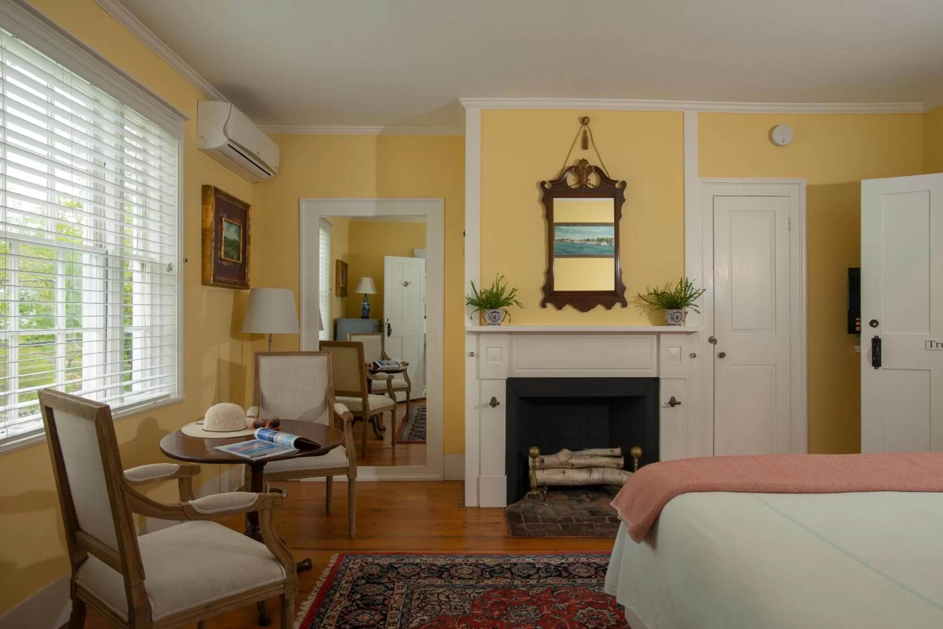 Seating area in Village Inn