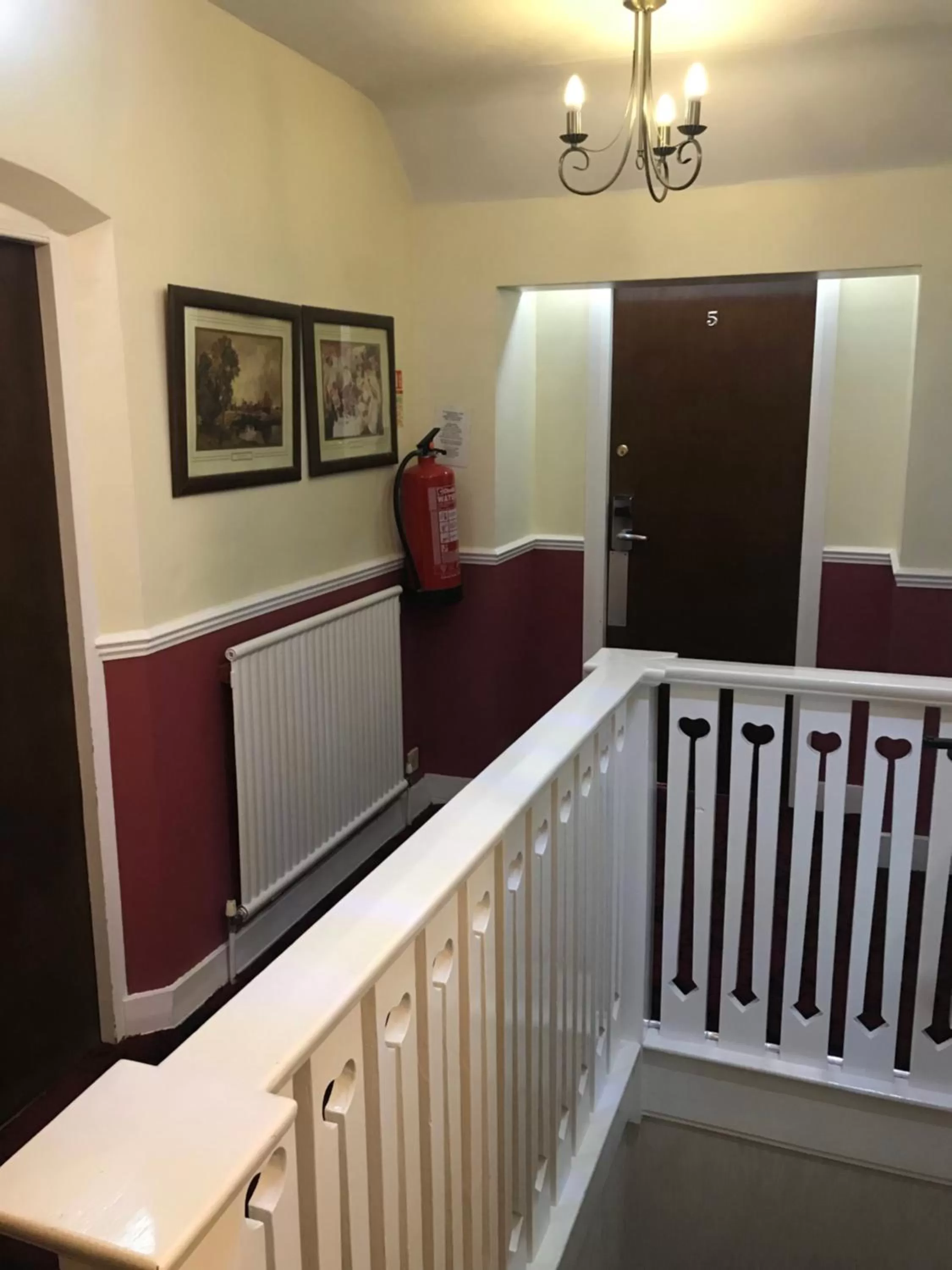 Decorative detail in Barons Court Hotel