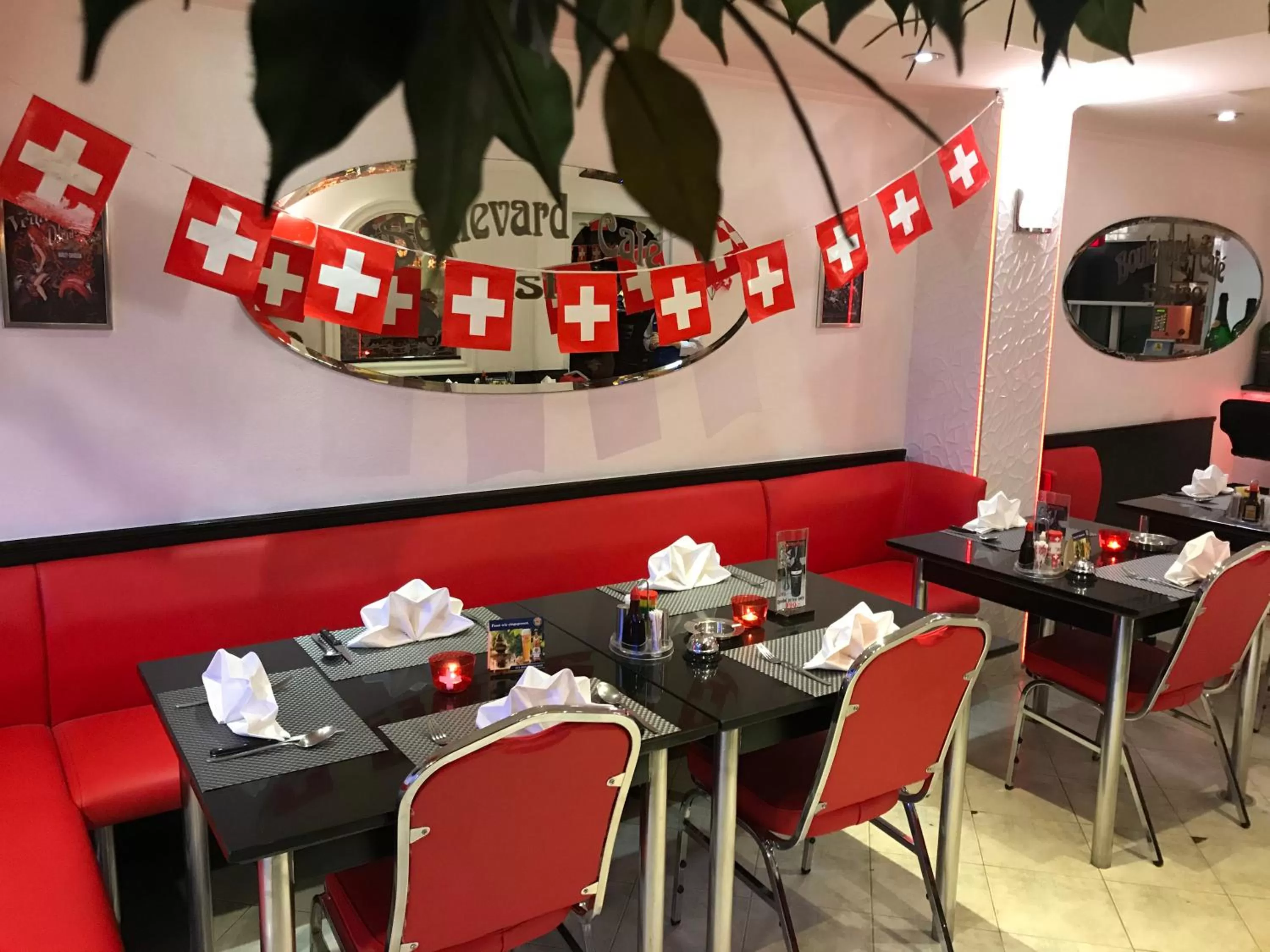 Seating area, Restaurant/Places to Eat in Swiss Food Restaurant and room for rent