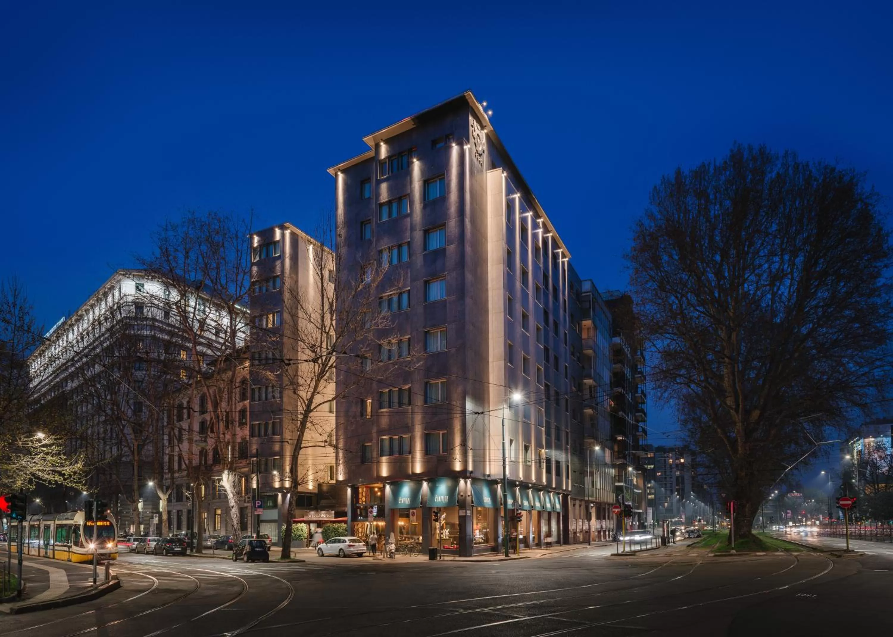Facade/entrance in Windsor Hotel Milano